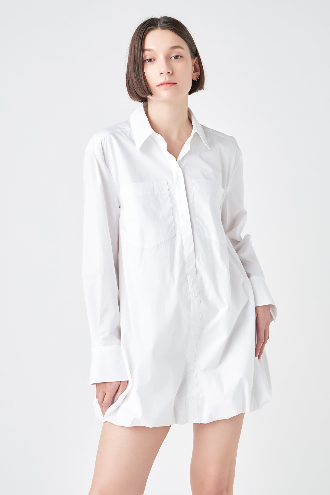 GREY LAB - Bubble Shirt Dress - DRESSES available at Objectrare