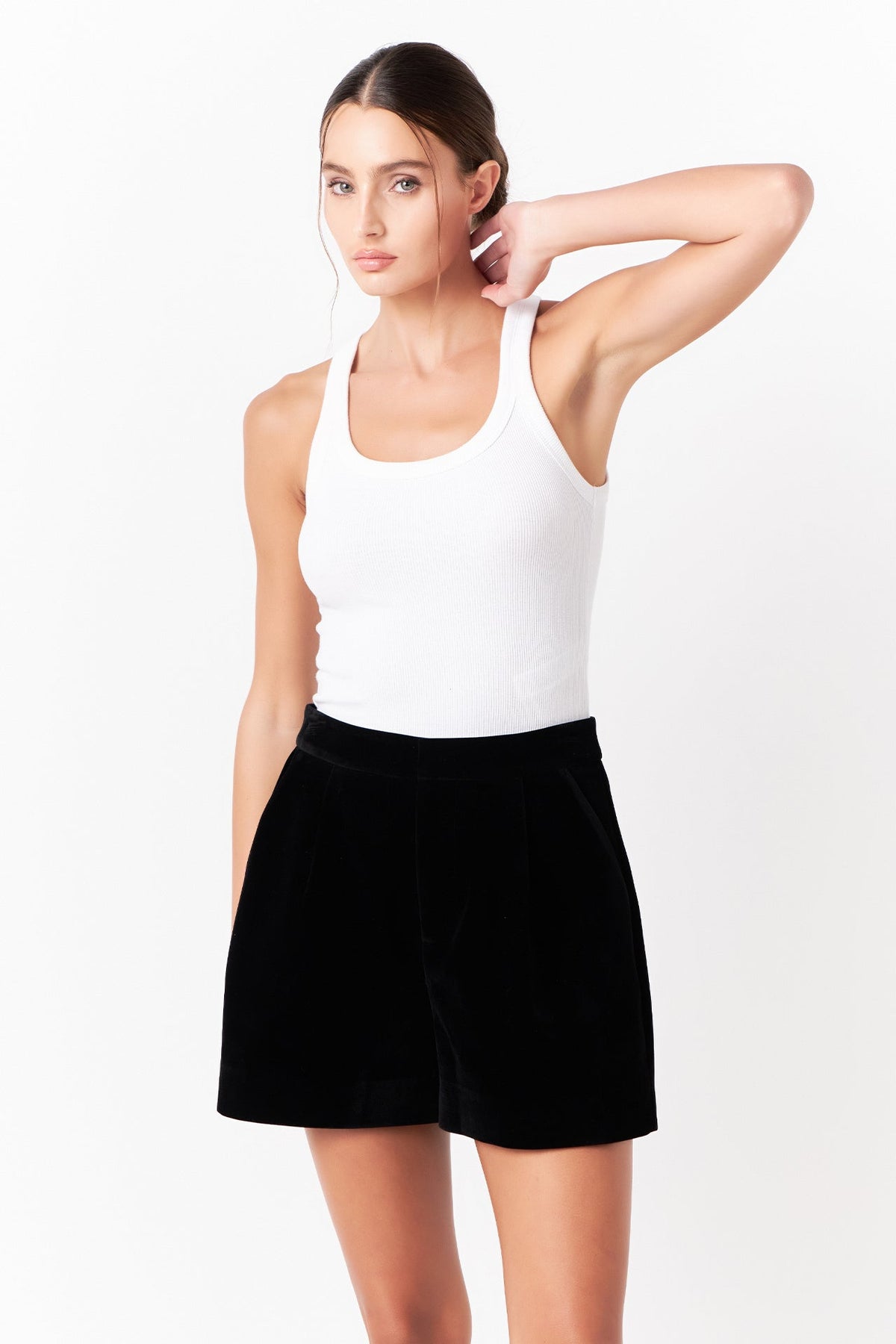 GREY LAB - Velvet Short - SHORTS available at Objectrare