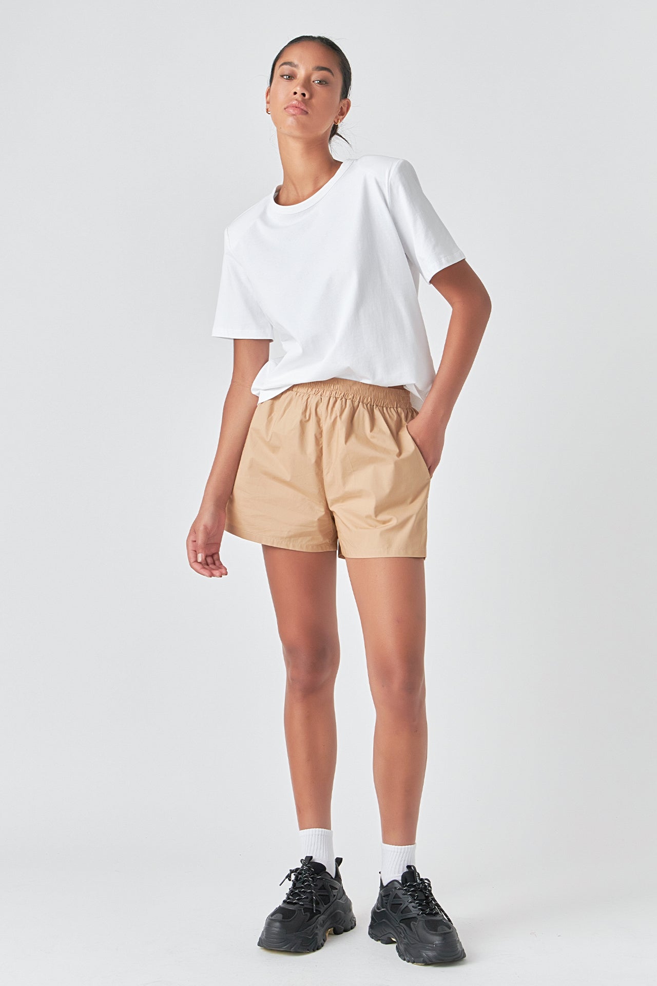 GREY LAB - Boyfriend Shorts - SHORTS available at Objectrare