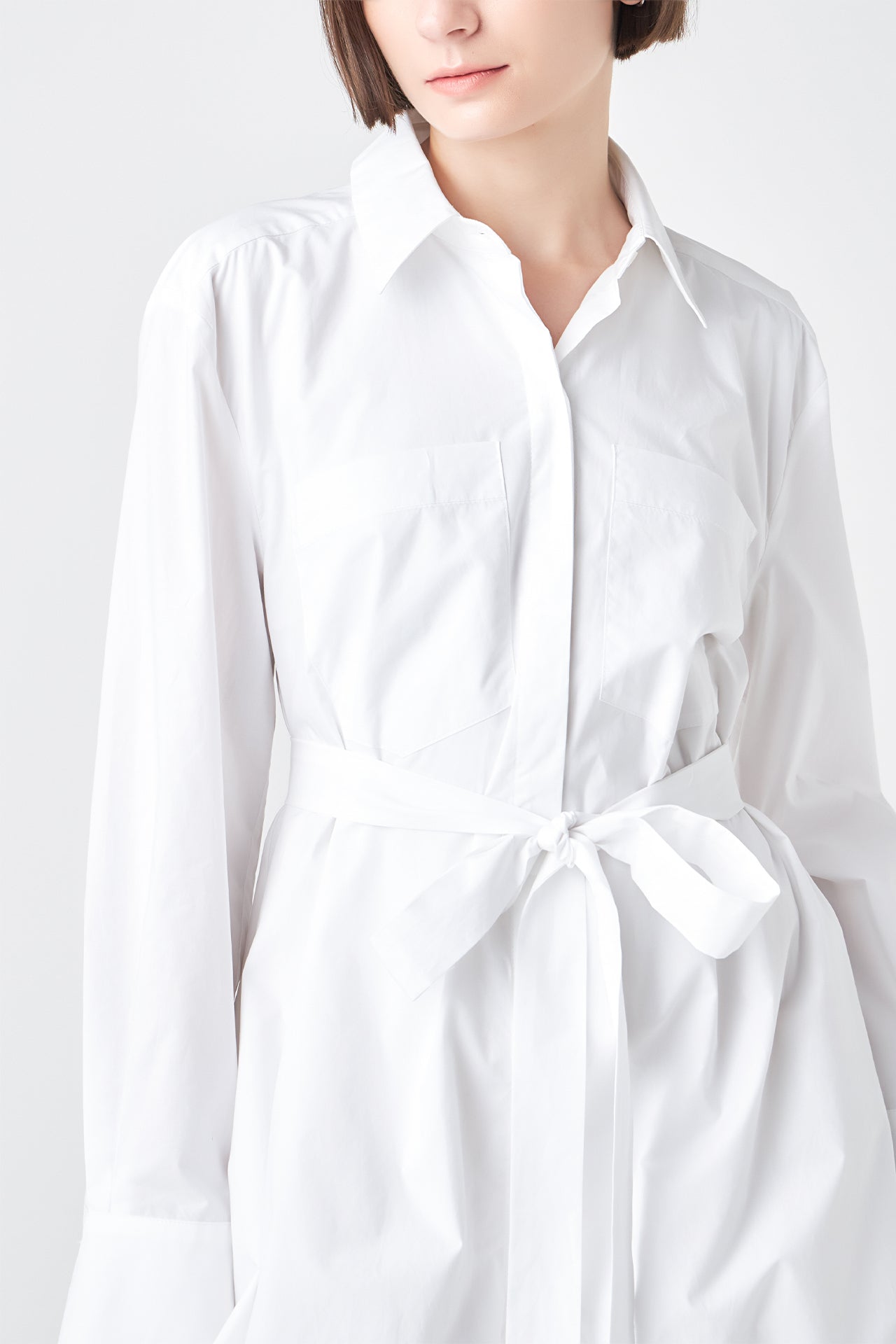 GREY LAB - Bubble Shirt Dress - DRESSES available at Objectrare