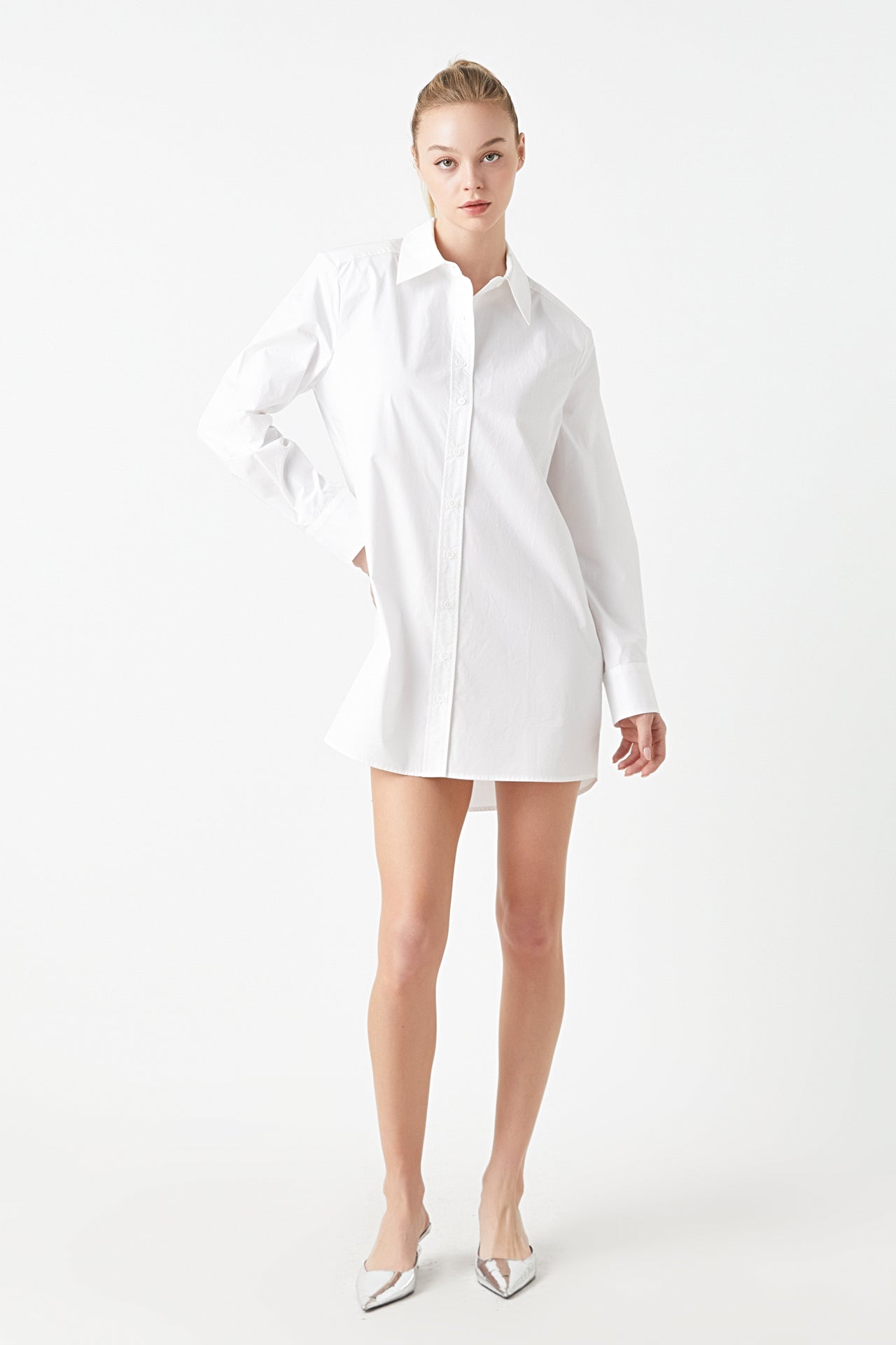 GREY LAB - Shirt Mini Dress - DRESSES available at Objectrare