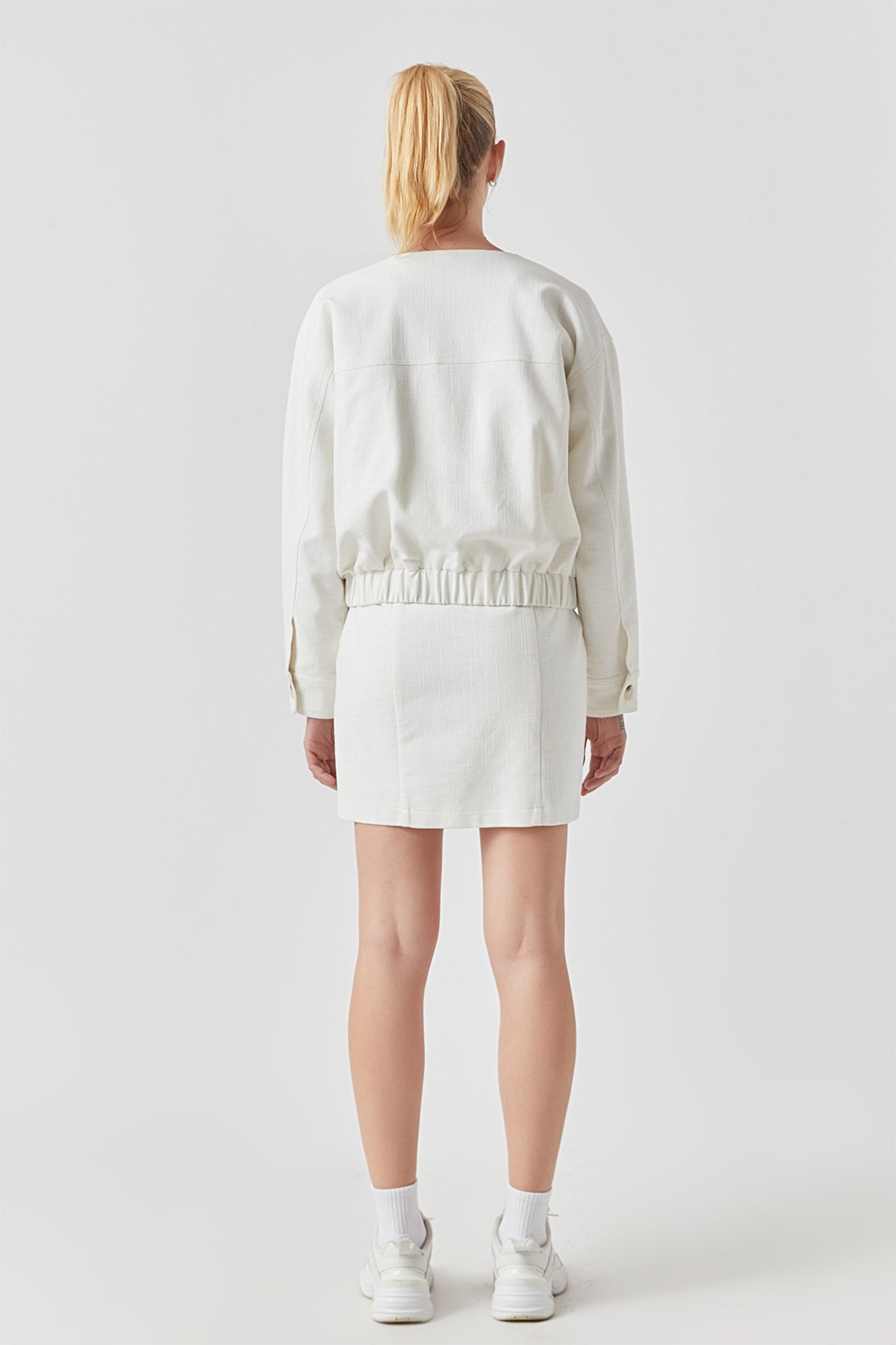 GREY LAB - Pocket Linen Jacket - JACKETS available at Objectrare