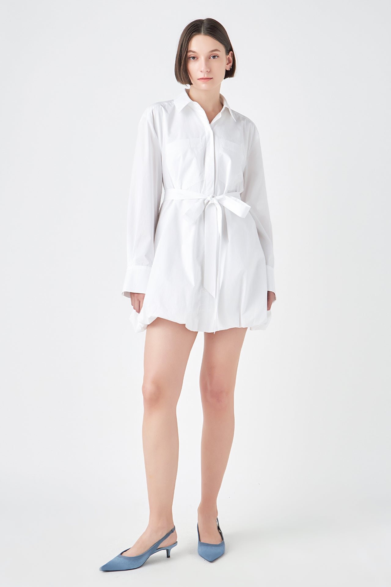 GREY LAB - Bubble Shirt Dress - DRESSES available at Objectrare