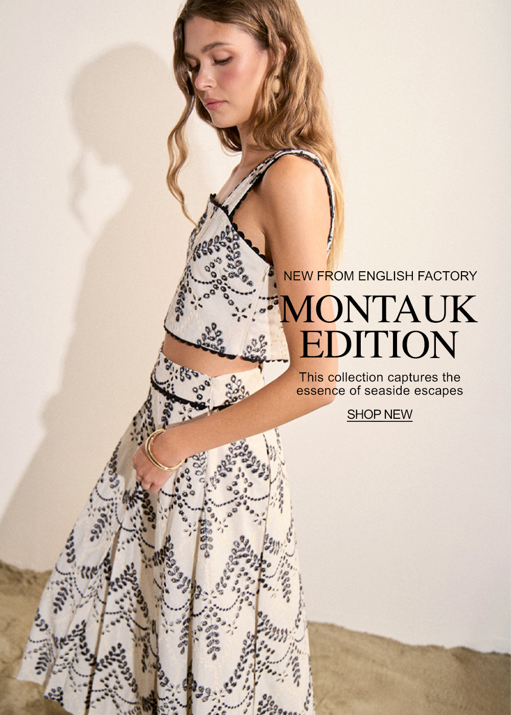 Shop the English Factory New Vacation: Montauk Edition Collection in Women's Clothing from Objectrare at objectrare.com