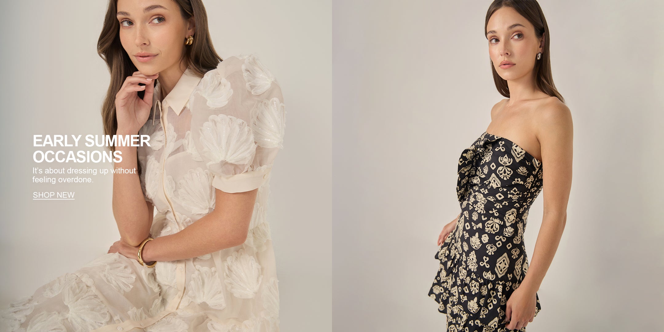 Shop New Arrivals: Early Summer Occasions Collection in Women's Clothing from Objectrare at objectrare.com