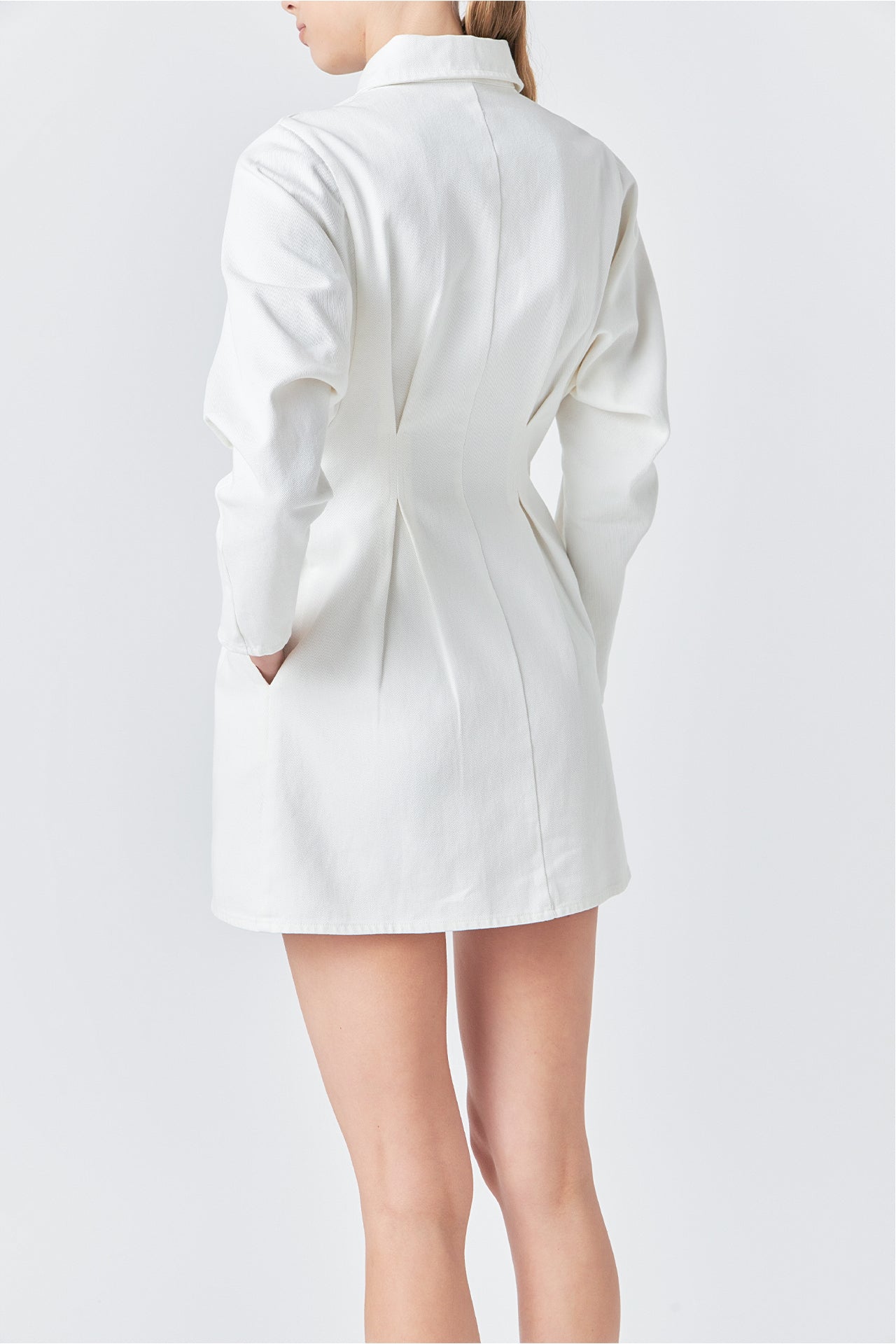 GREY LAB - Zip Up Mini Dress - DRESSES available at Objectrare