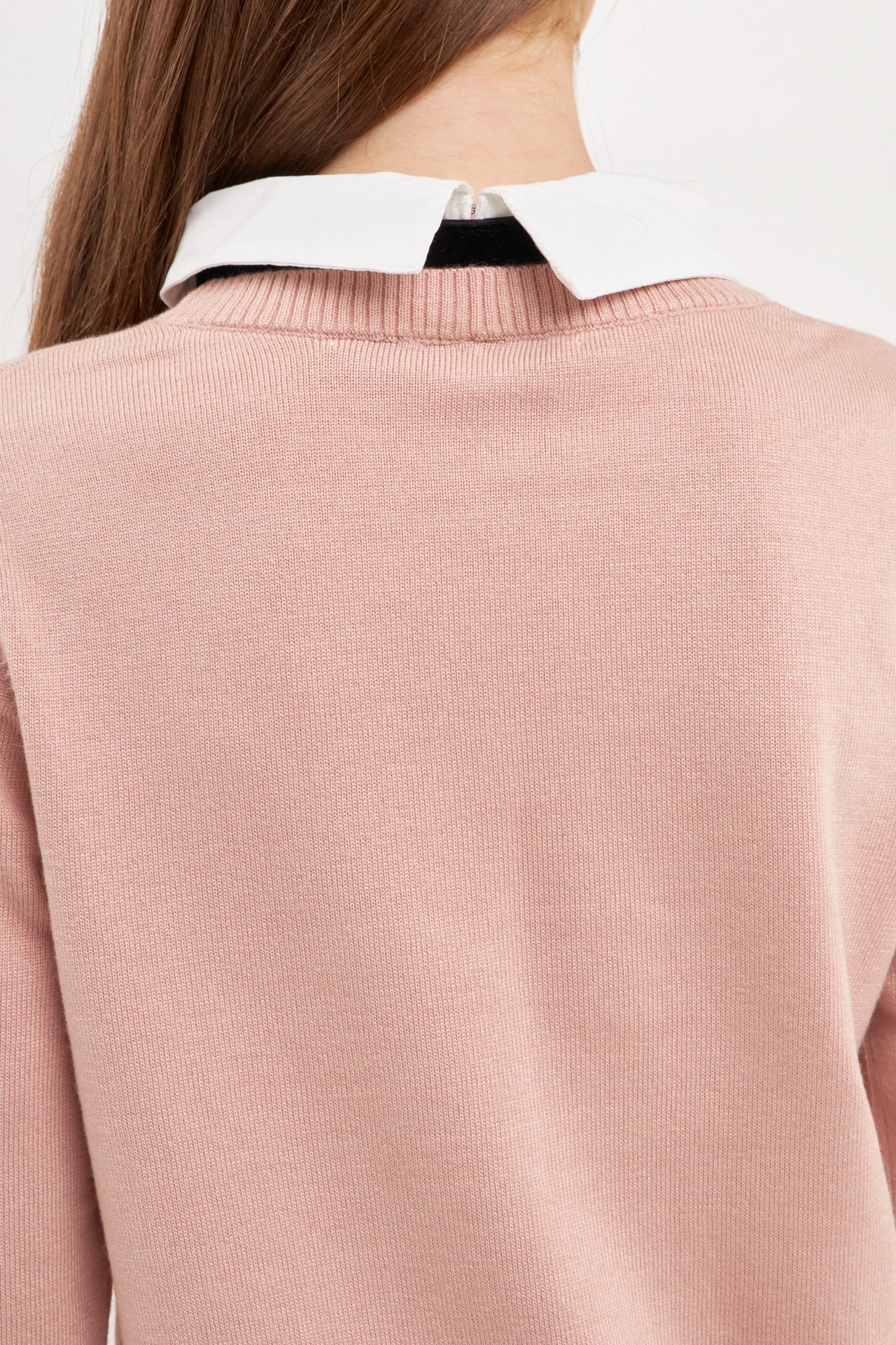 ENGLISH FACTORY - Knit Sweater Mini Dress with Bow - DRESSES available at Objectrare