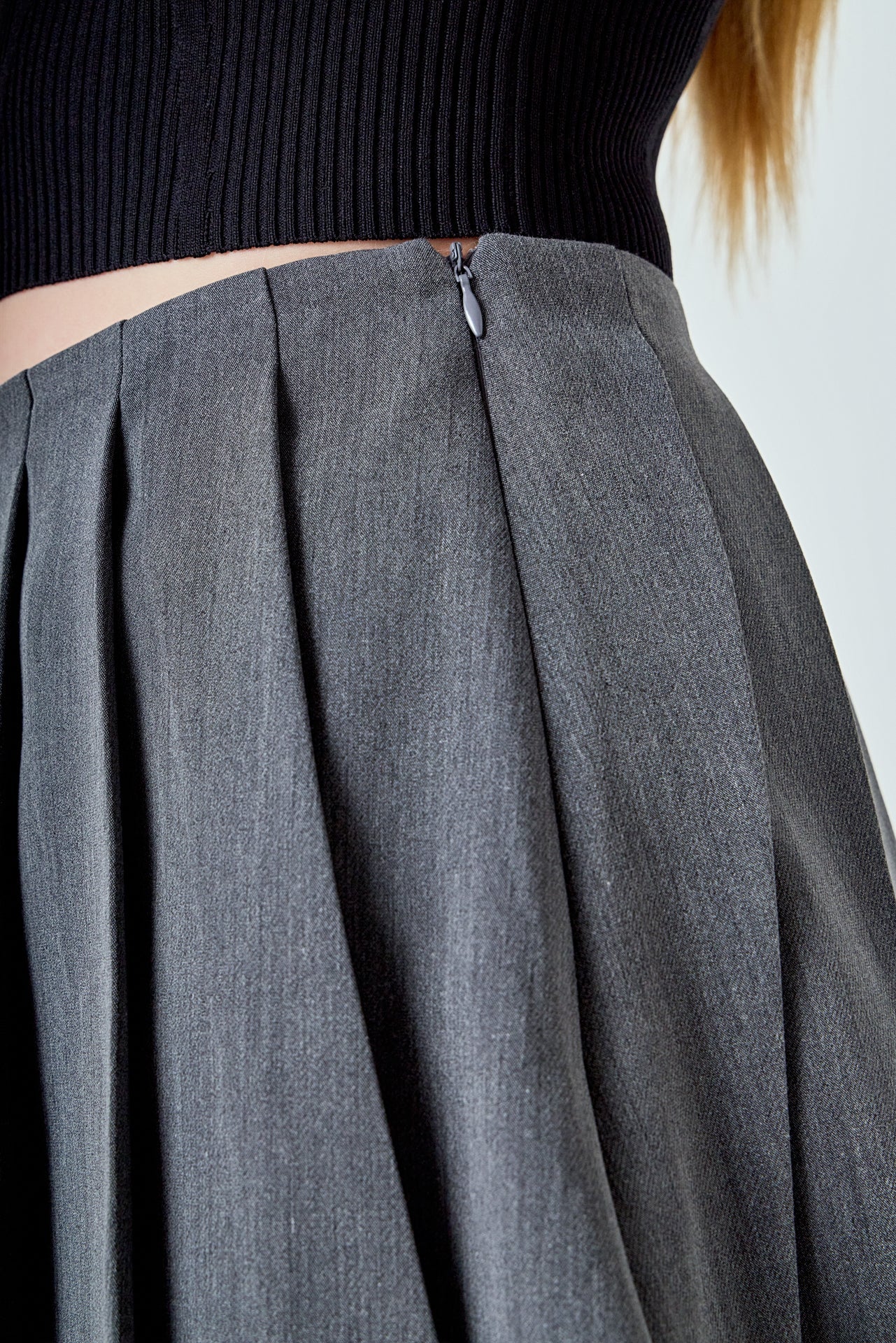 ENDLESS ROSE - Pleated Mini Skort - SKORTS available at Objectrare