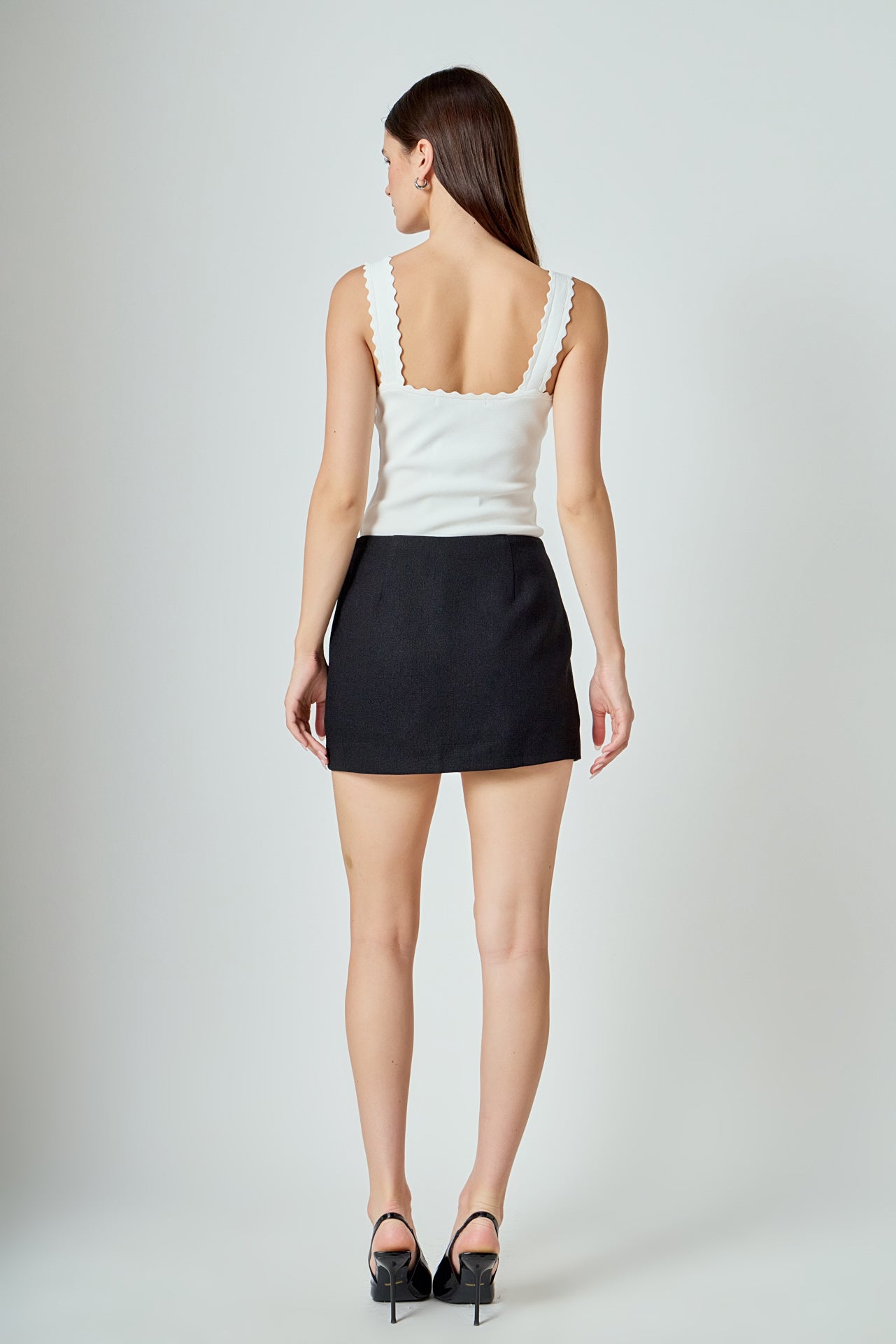 ENDLESS ROSE - Knitted Tank Top - TOPS available at Objectrare