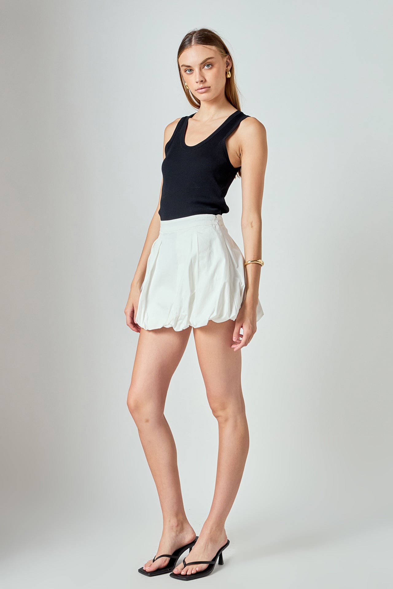 ENDLESS ROSE - Holly Balloon Skort - SKORTS available at Objectrare
