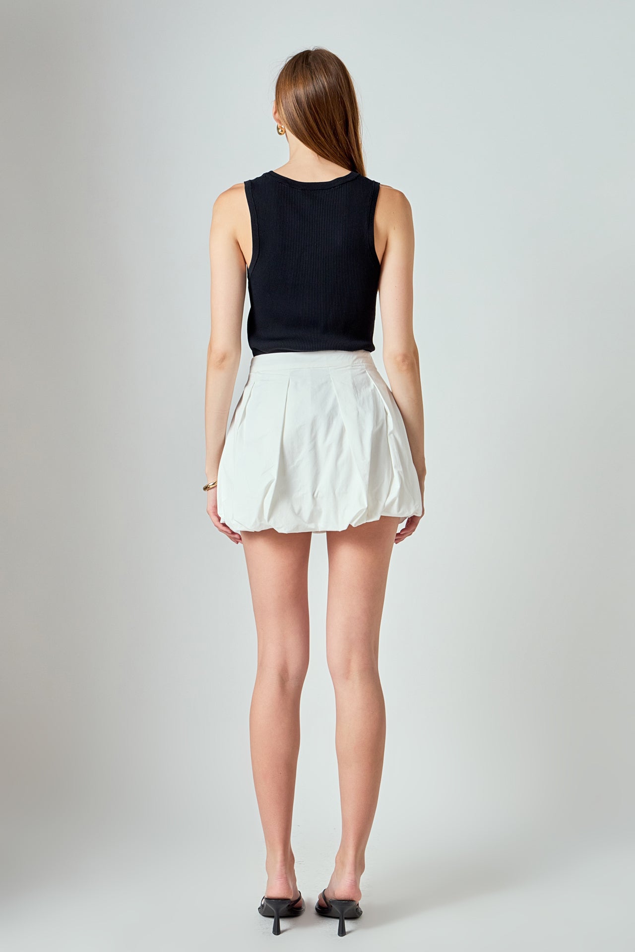 ENDLESS ROSE - Holly Balloon Skort - SKORTS available at Objectrare