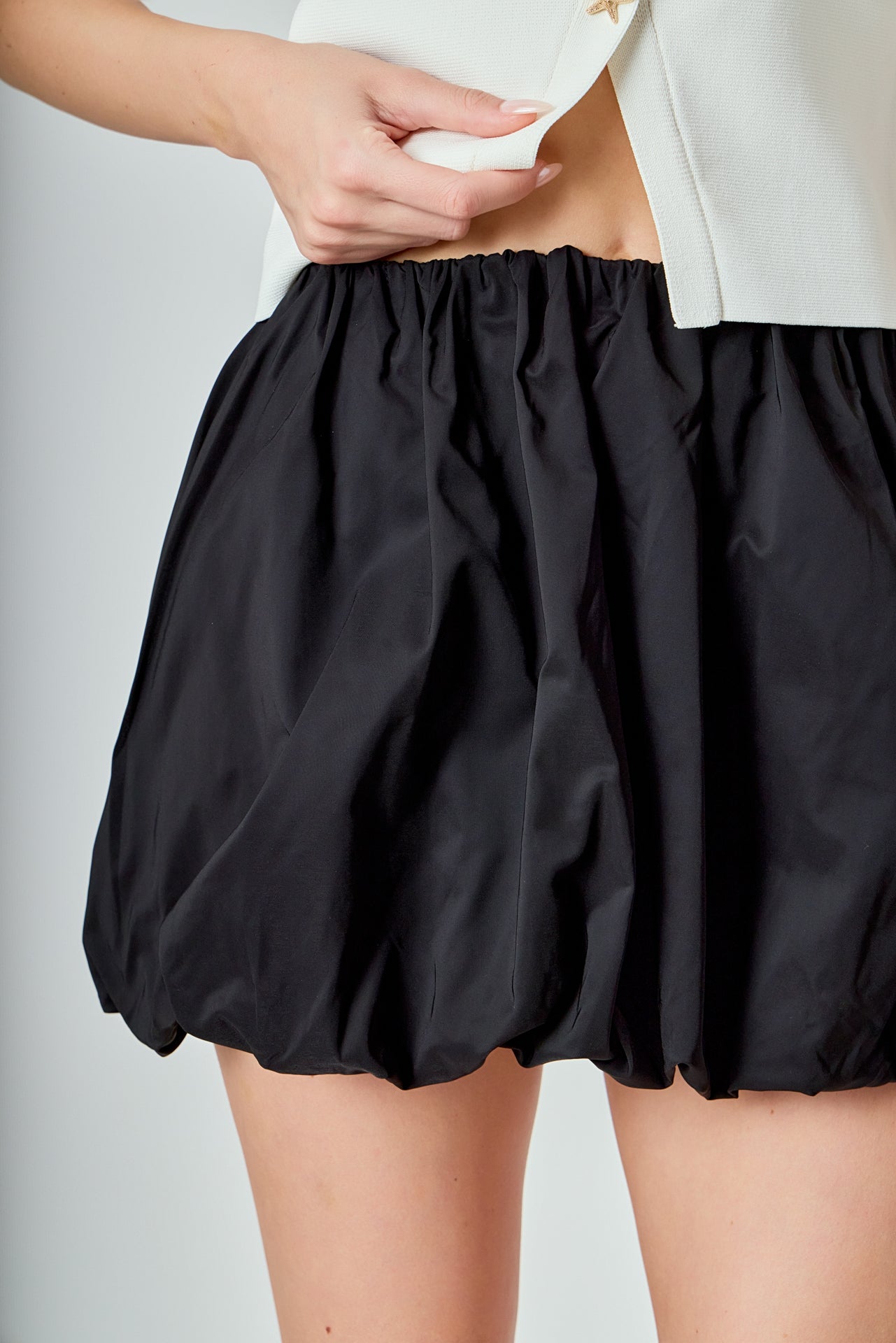 ENDLESS ROSE - Bubble Mini Skirt - SKIRTS available at Objectrare
