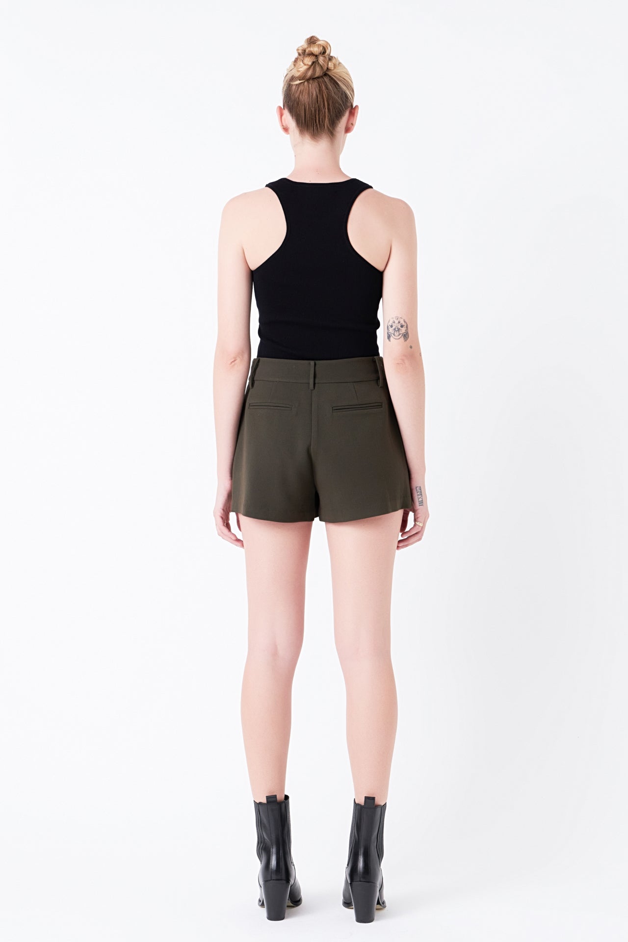 GREY LAB - Low Waisted Mini Skort - SKORTS available at Objectrare