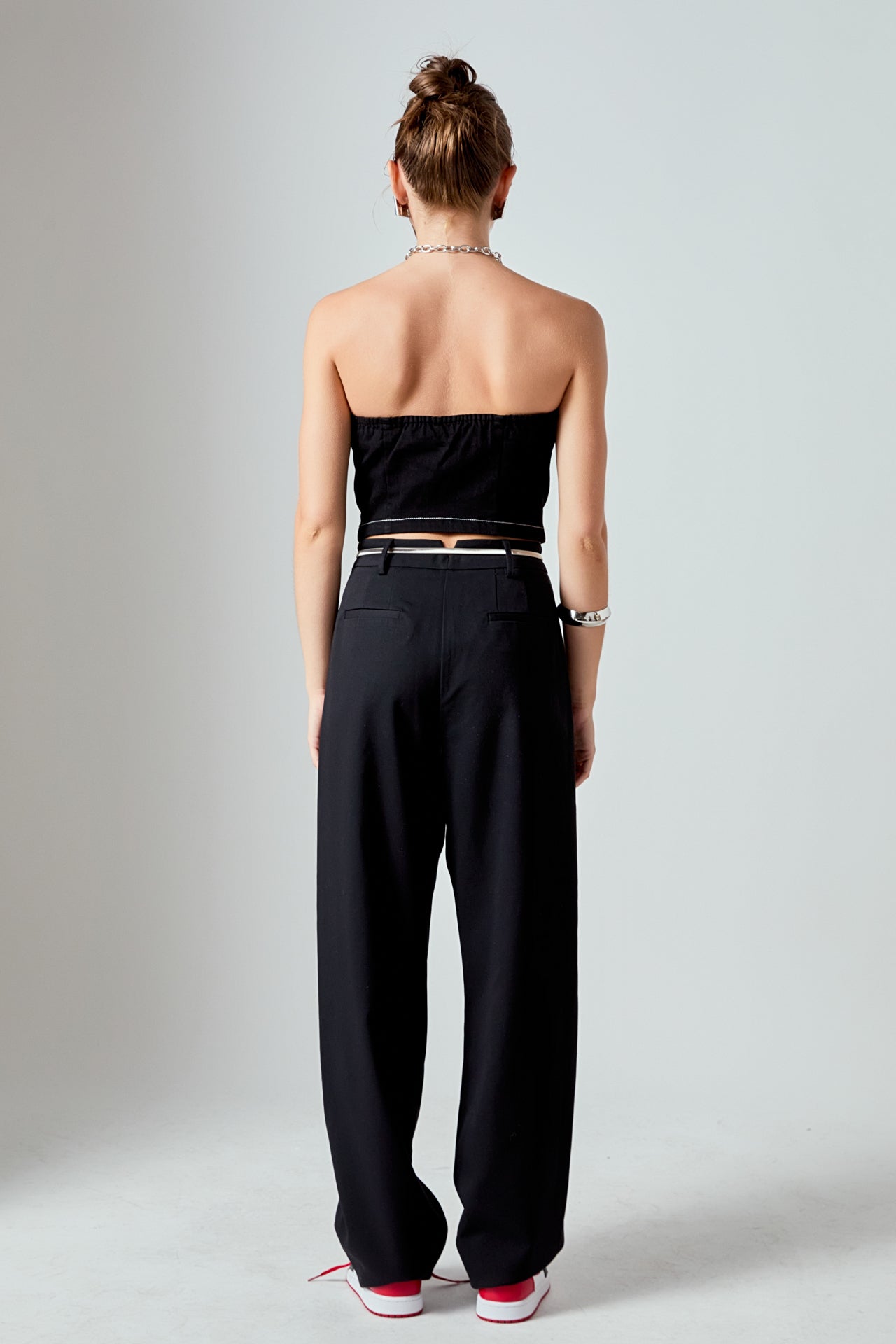 GREY LAB - Wide Leg Trousers - PANTS available at Objectrare