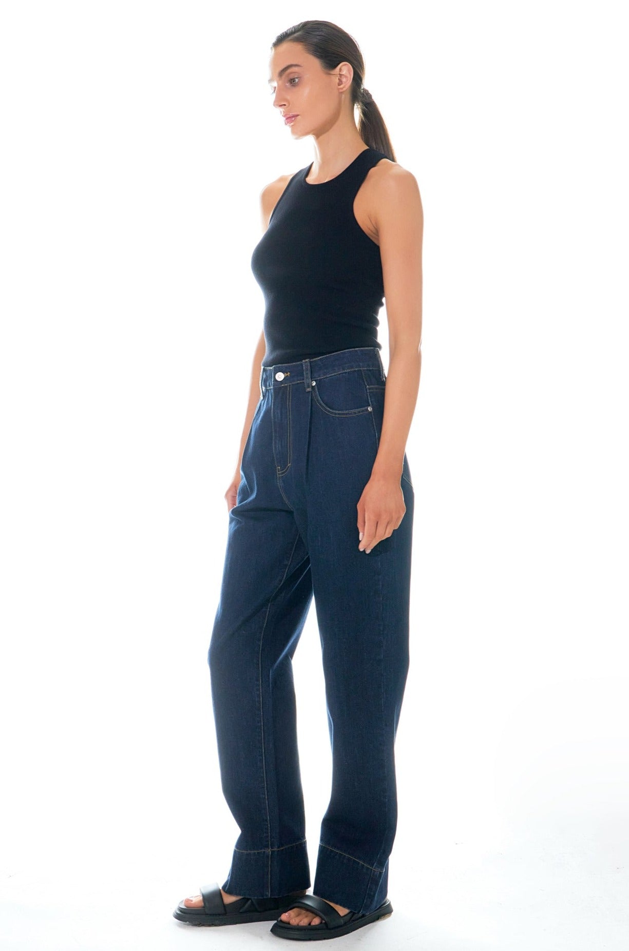 GREY LAB - Knitdown Tank Top - CAMI TOPS & TANK available at Objectrare