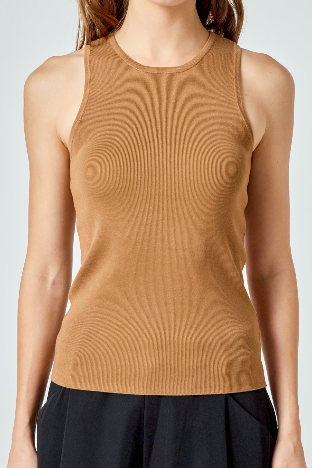 ENDLESS ROSE - Knitdown Tank Top - TOPS available at Objectrare