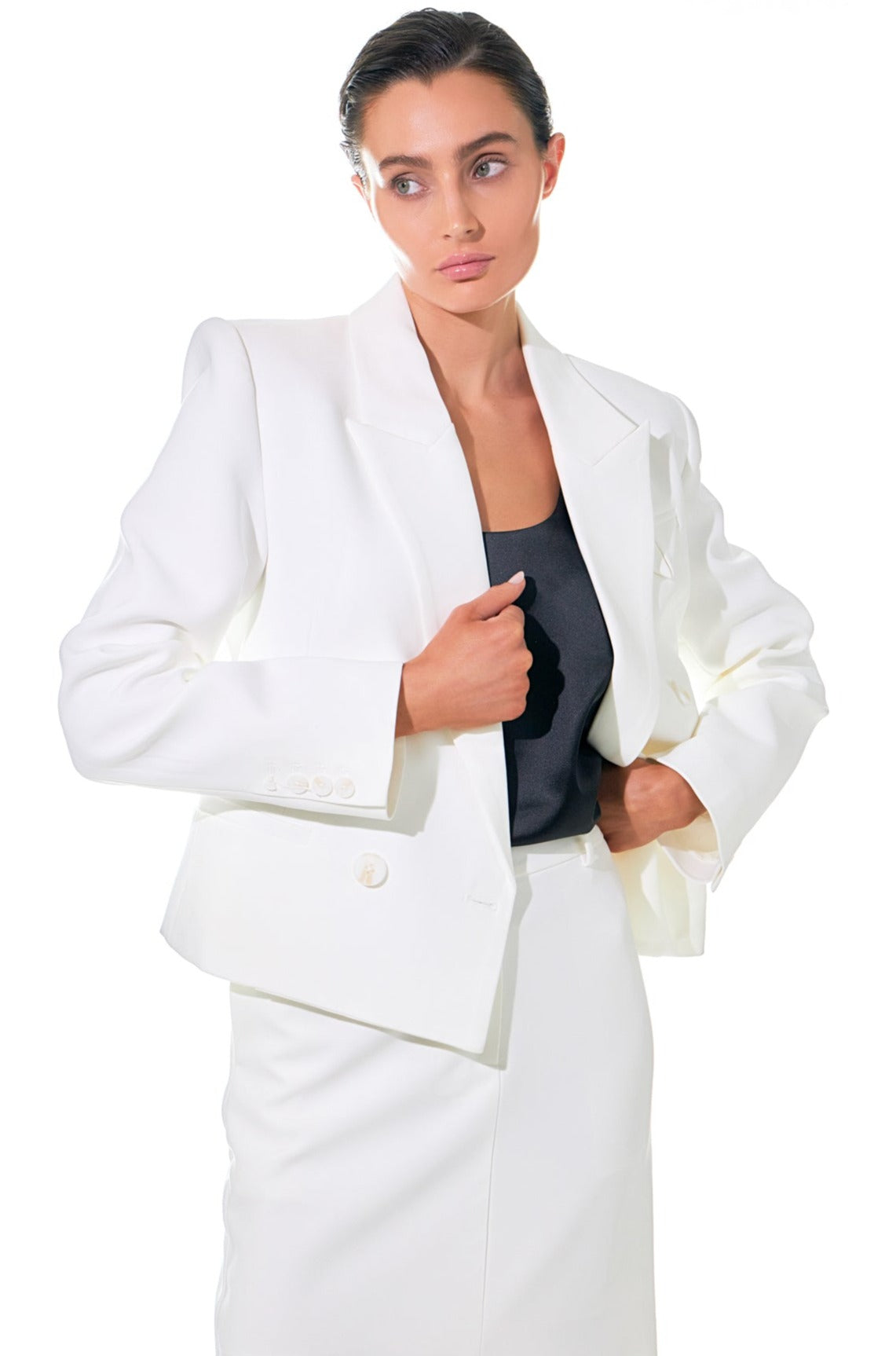 GREY LAB - Double Breasted Blazer - BLAZERS available at Objectrare