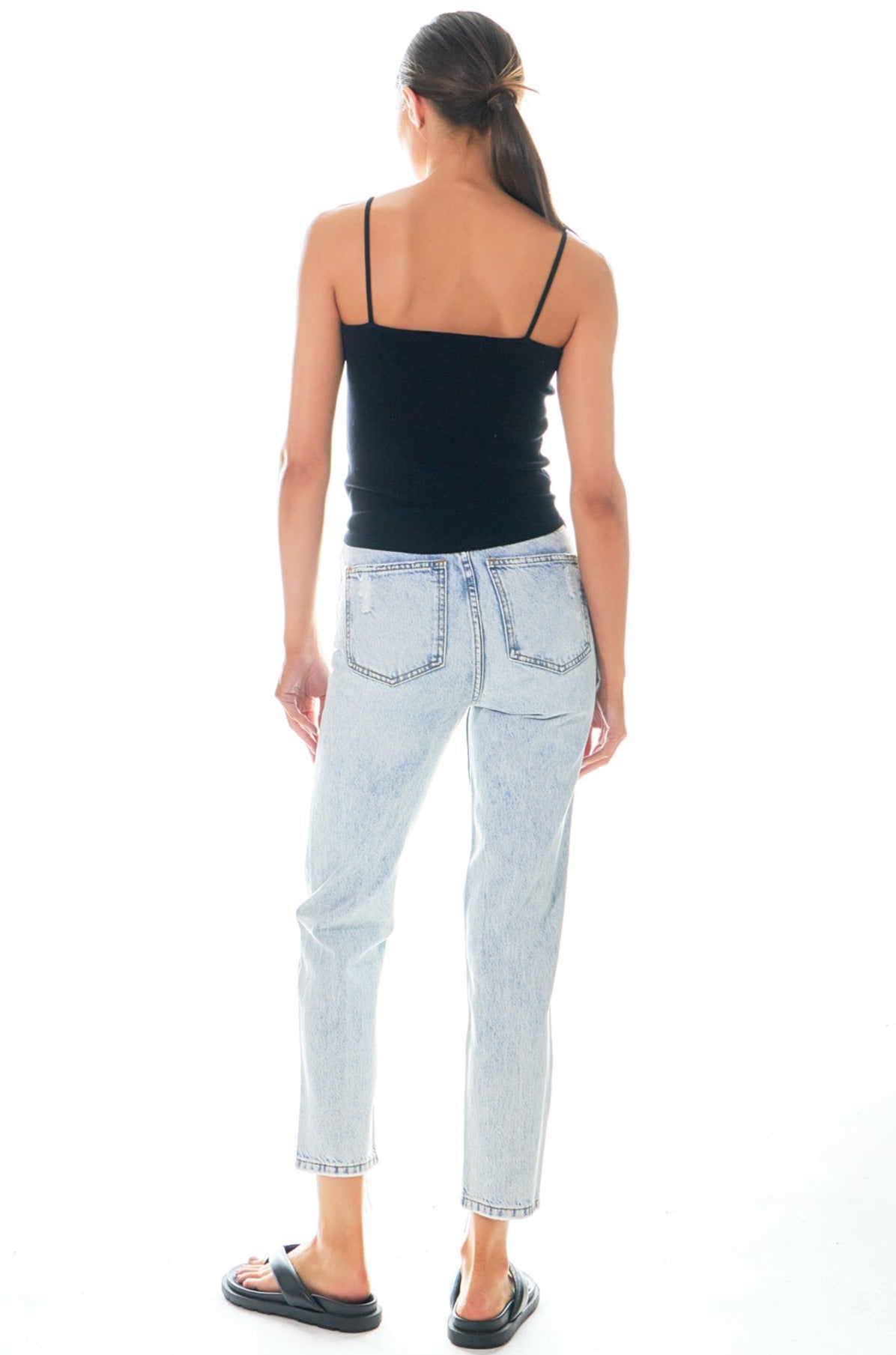 GREY LAB - Round Hem Knit Tank Top - TOPS available at Objectrare