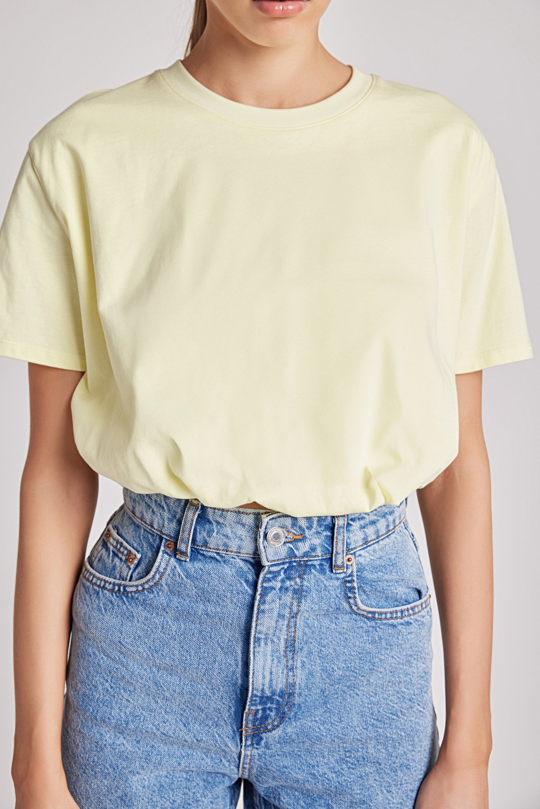 ENDLESS ROSE - Cropped Top with Elastic Band - TOPS available at Objectrare
