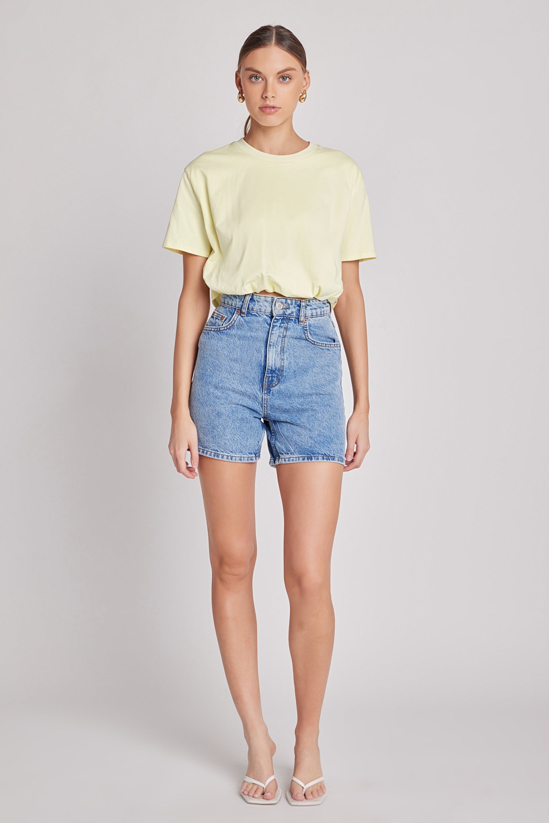 ENDLESS ROSE - Cropped Top with Elastic Band - TOPS available at Objectrare