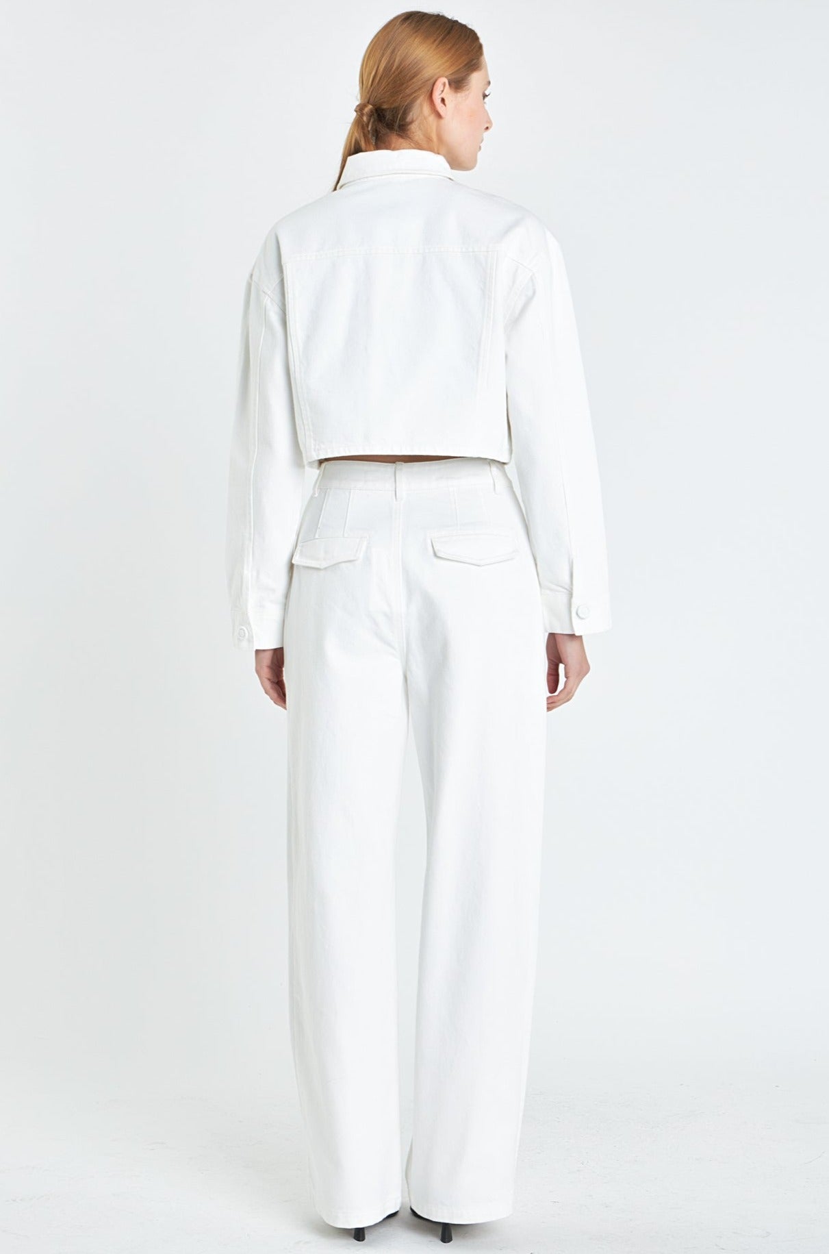 GREY LAB - Oversize Pocket Cropped Jacket - JACKETS available at Objectrare