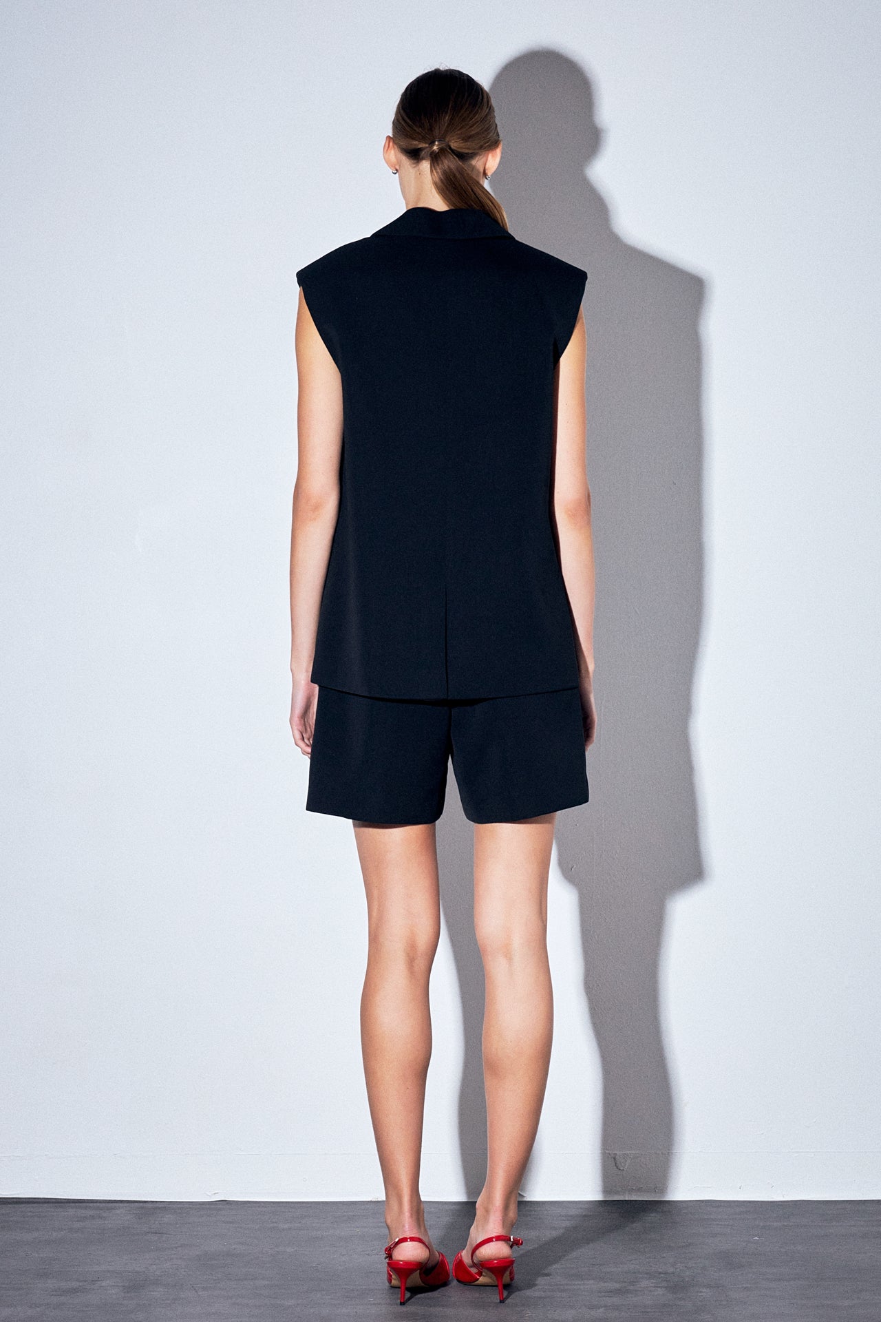 GREY LAB - Pleated Shorts - SHORTS available at Objectrare