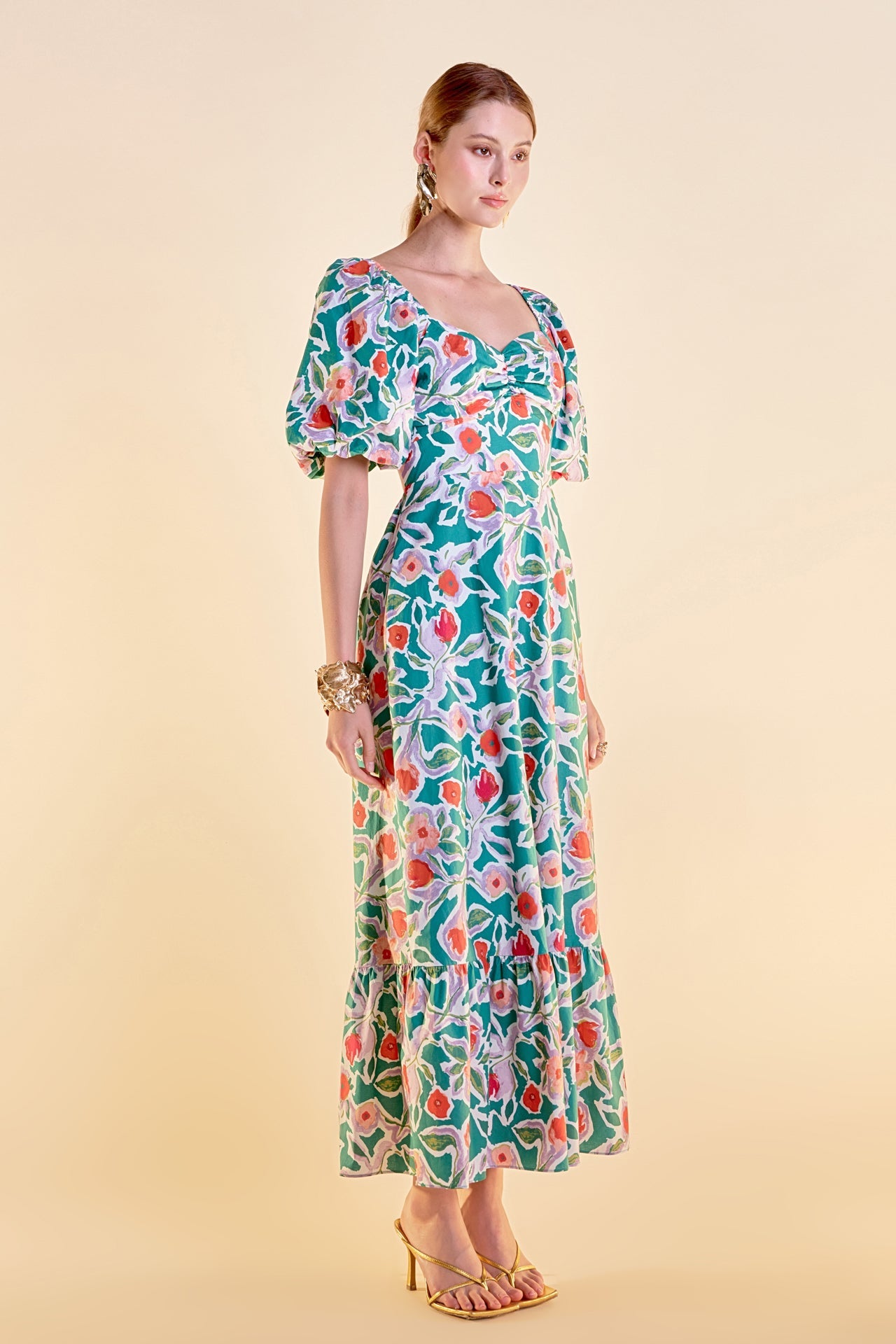 ENGLISH FACTORY - Tie Back Maxi Dress - DRESSES available at Objectrare