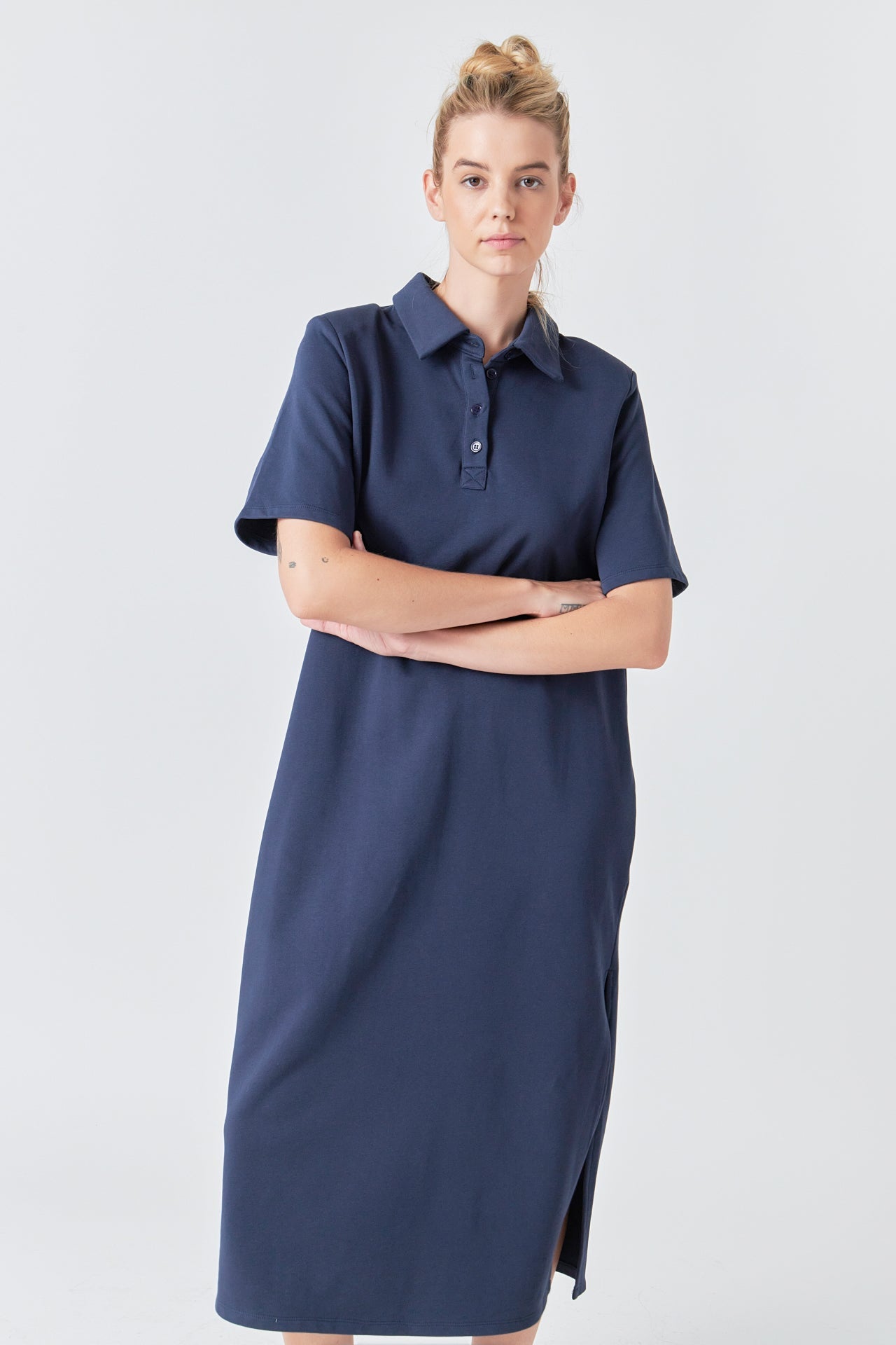GREY LAB - Polo Midi Dress - DRESSES available at Objectrare