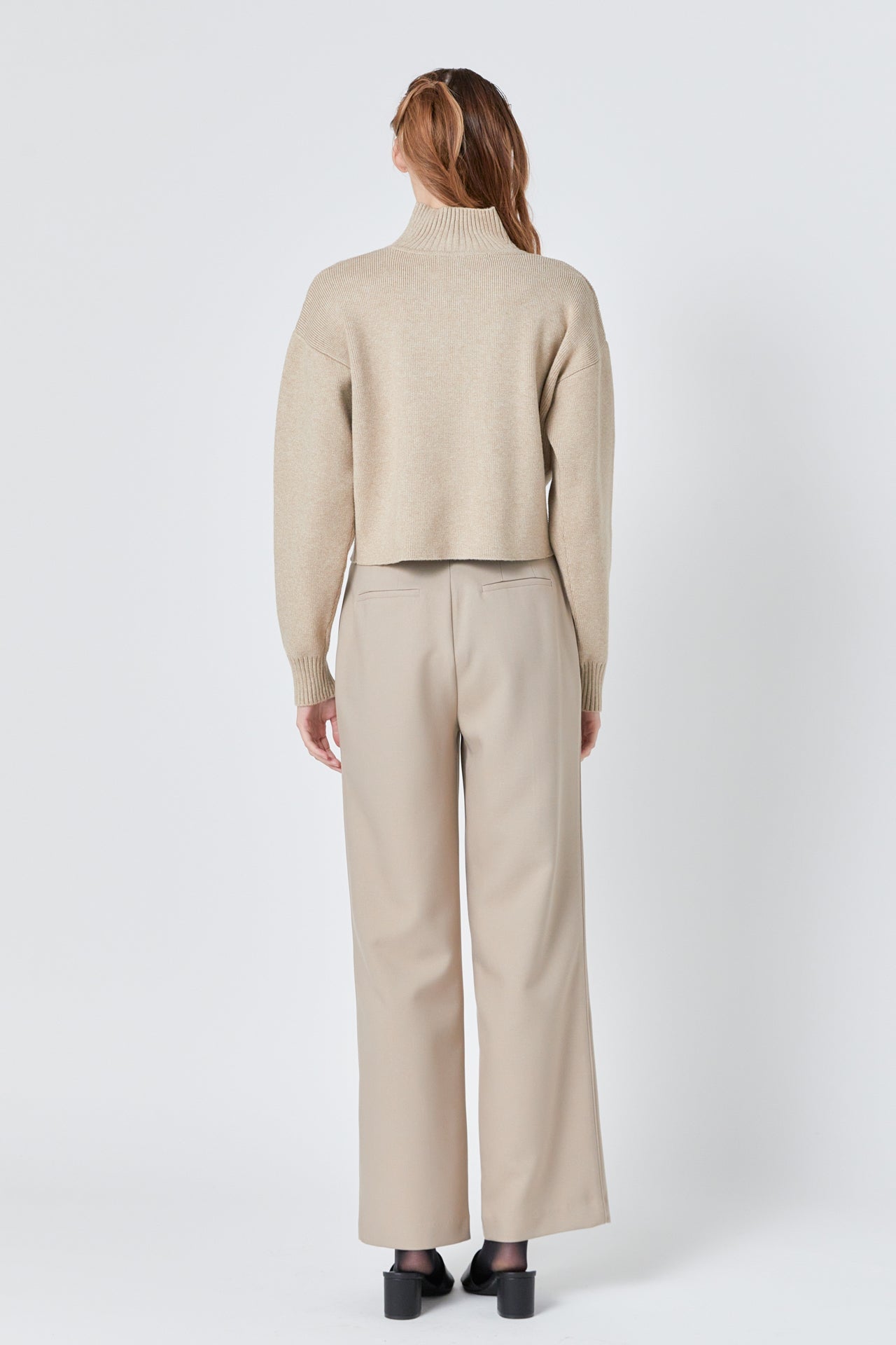 GREY LAB - Cropped Sweater - SWEATERS & KNITS available at Objectrare