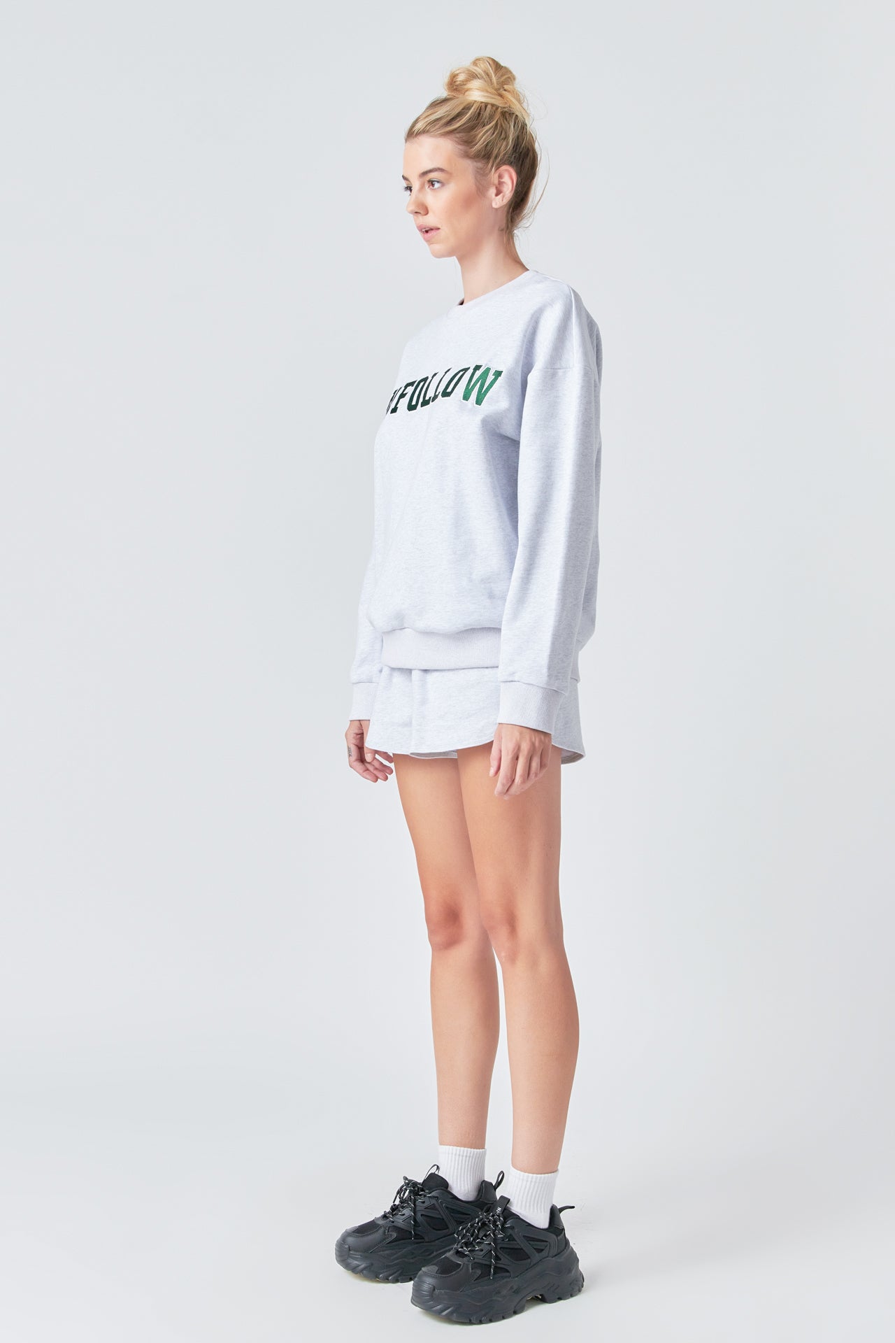 GREY LAB - French Terry Shorts - SHORTS available at Objectrare