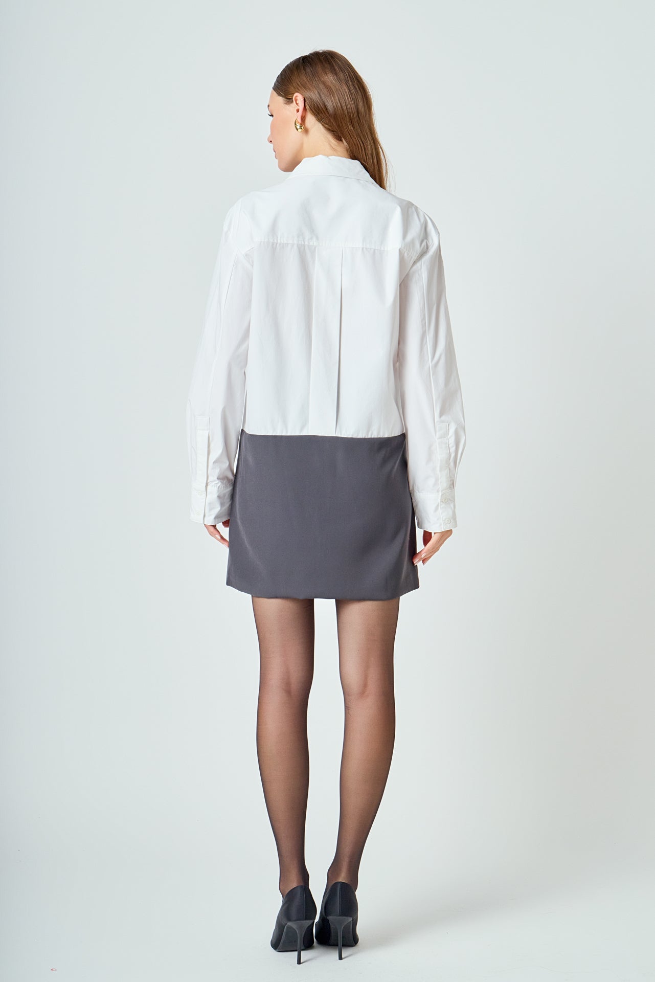 ENDLESS ROSE - Shirt Mini Dress - DRESSES available at Objectrare