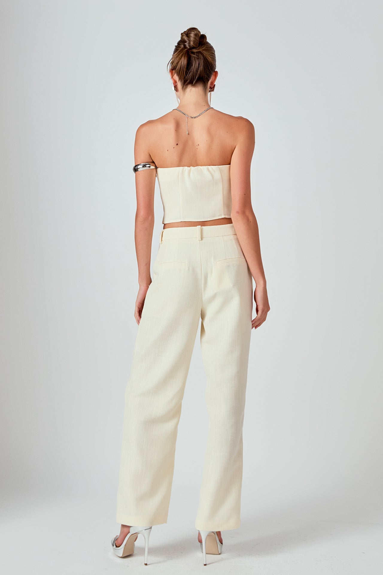 ENDLESS ROSE - Ashton Linen Tube Top - TOPS available at Objectrare
