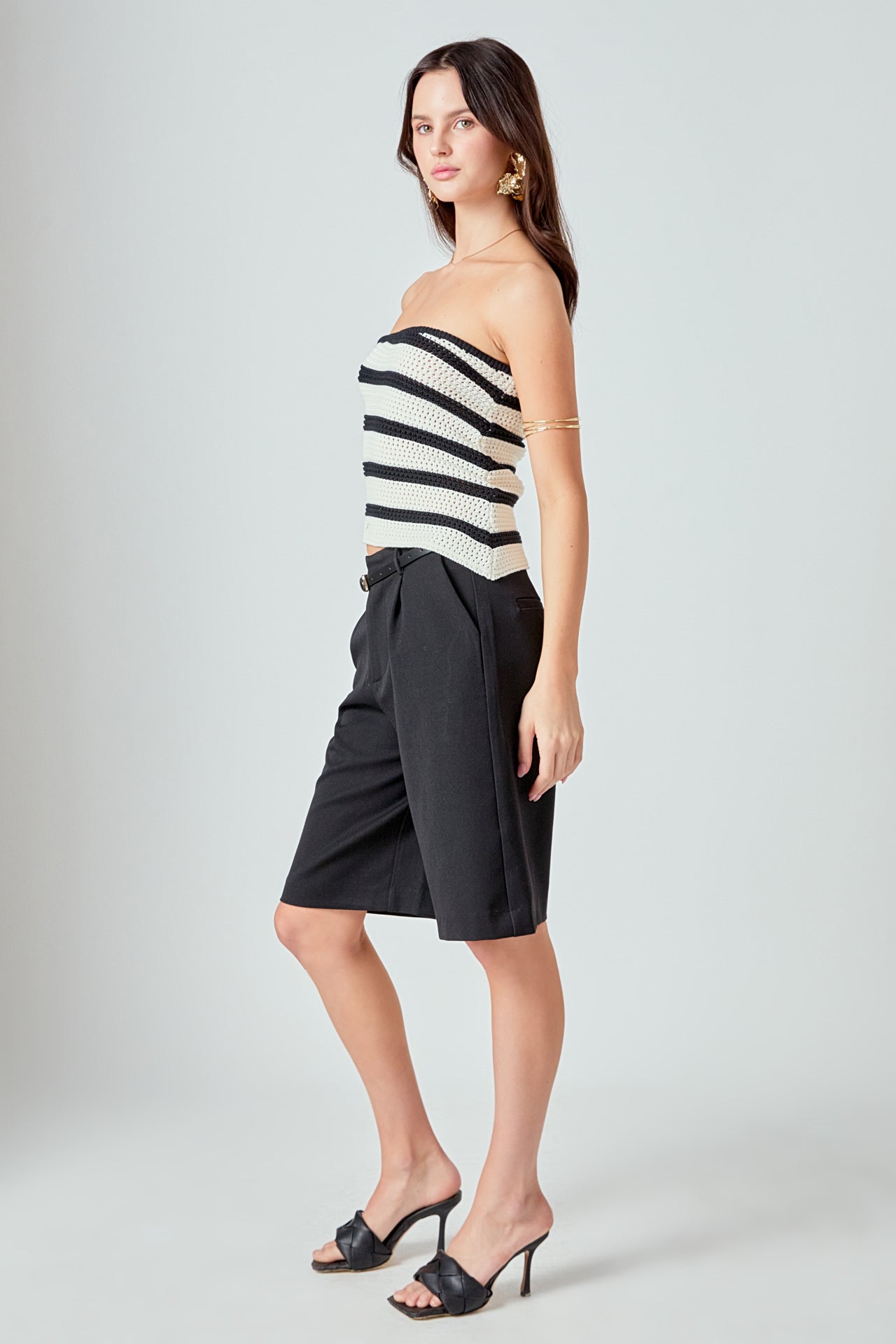 ENDLESS ROSE - Brynn Bermuda Shorts - SHORTS available at Objectrare