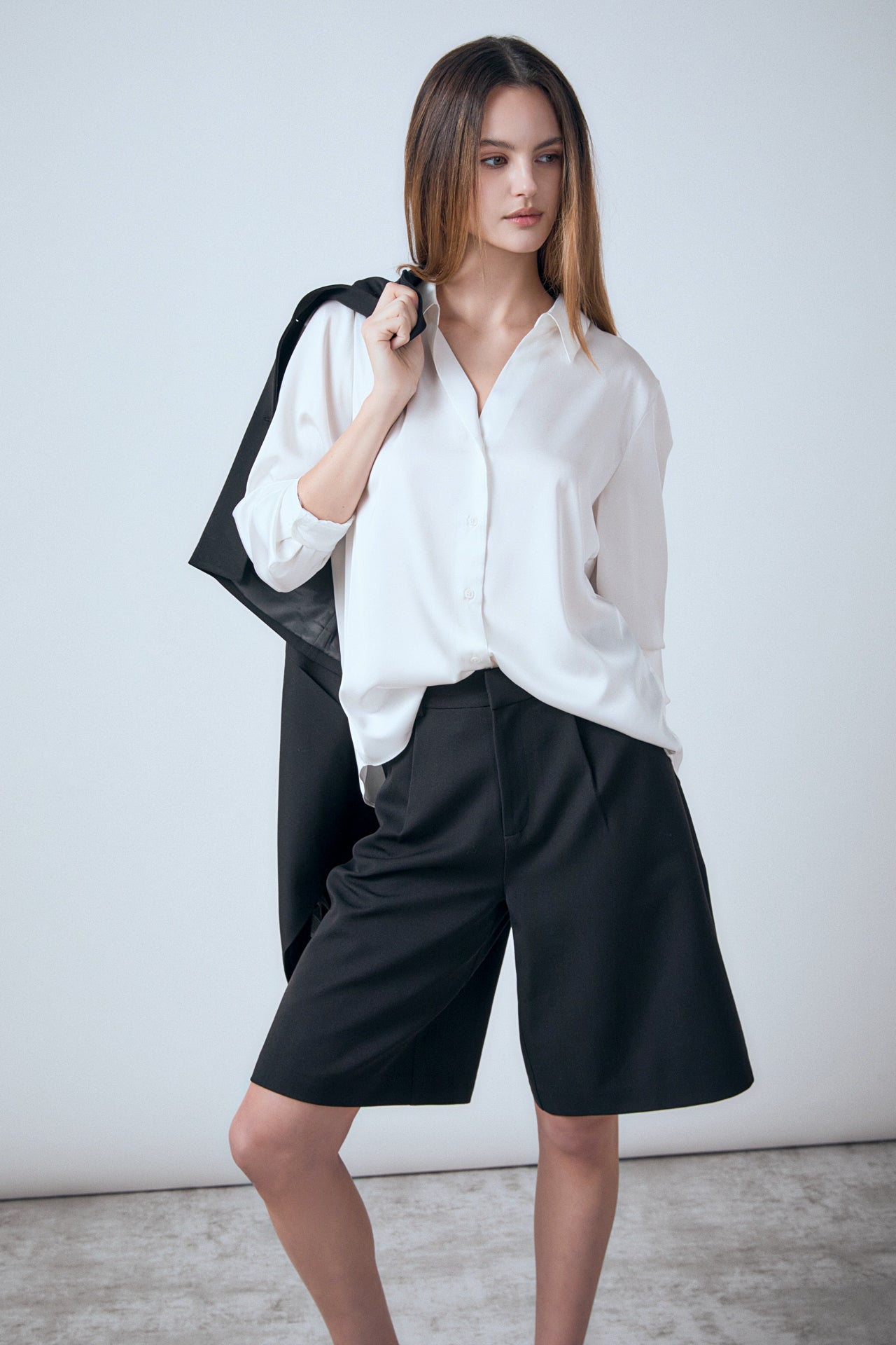 ENDLESS ROSE - Brynn Bermuda Shorts - SHORTS available at Objectrare