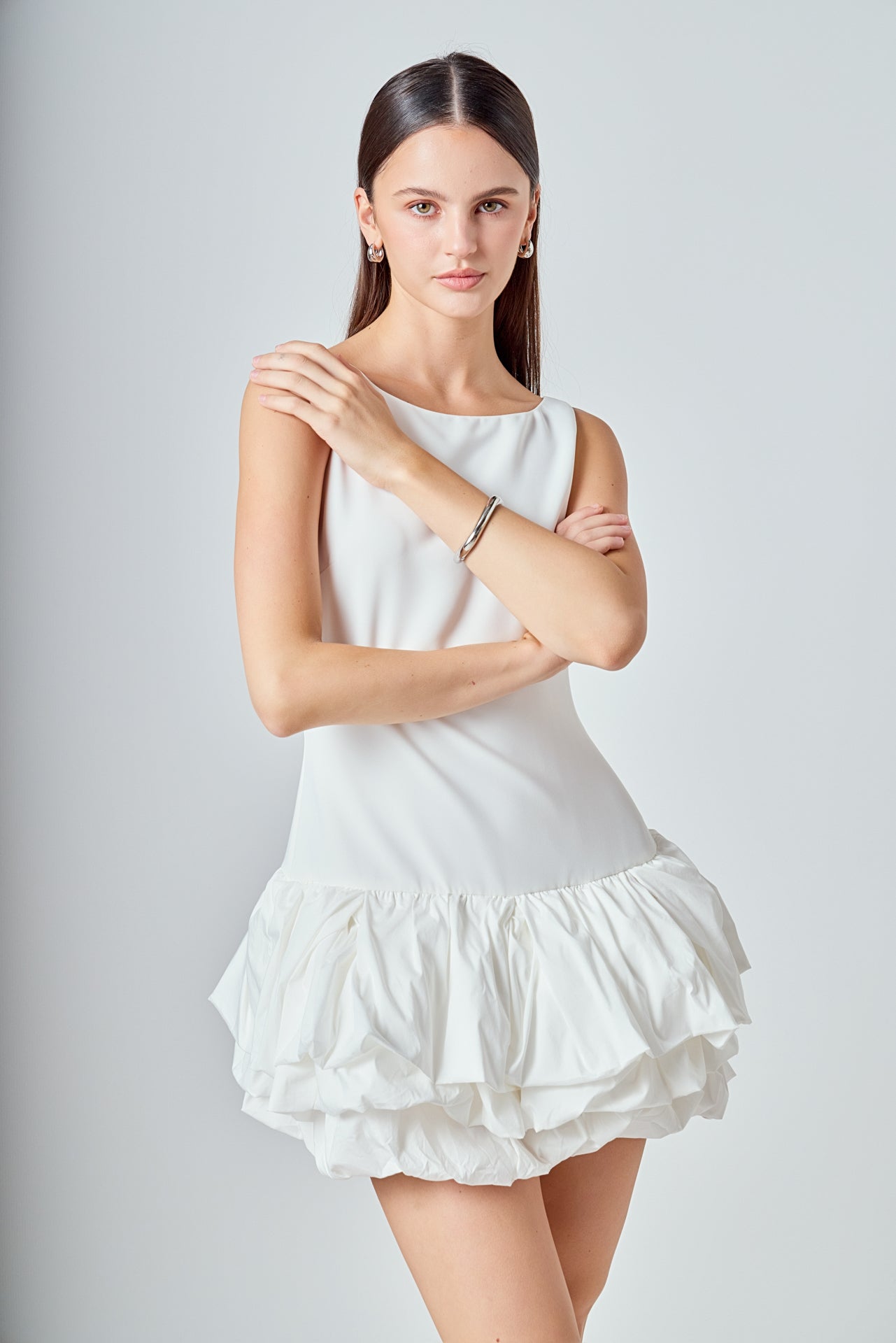 ENDLESS ROSE - Mini Bubble Dress - DRESSES available at Objectrare