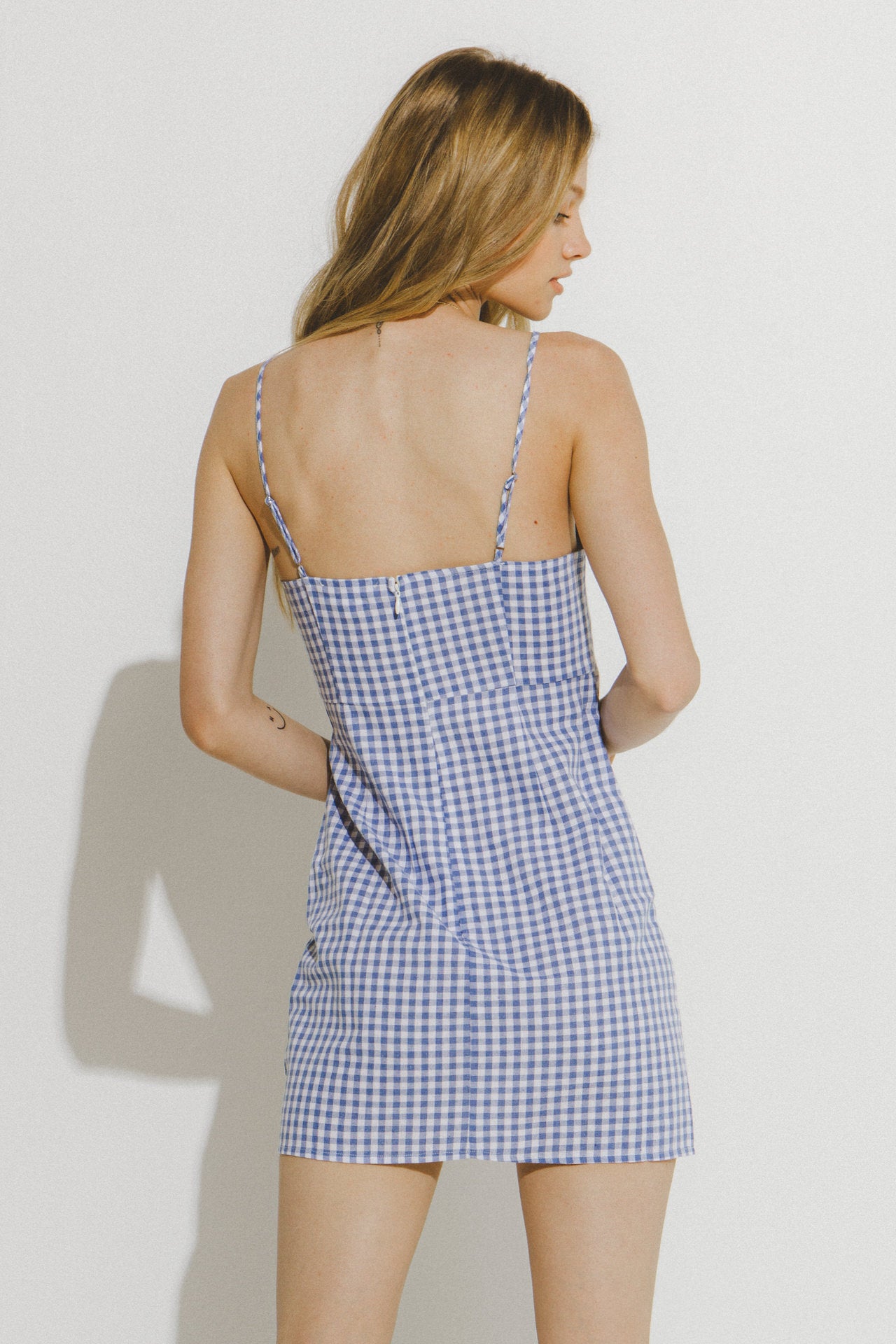 AFTER MARKET - Front Tie detail Mini Dress - DRESSES available at Objectrare
