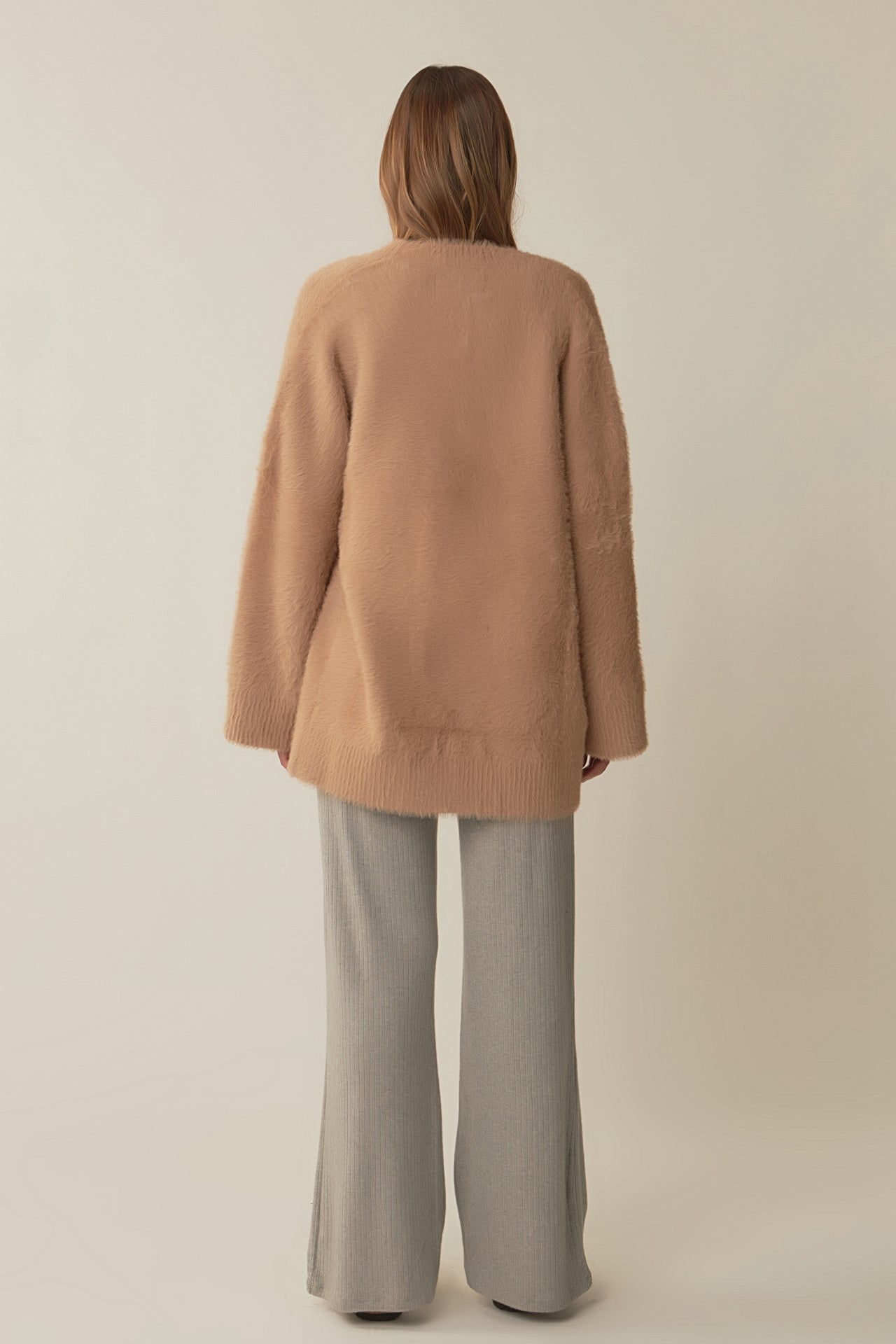 GREY LAB - Feather Plush Cardigan - CARDIGANS available at Objectrare
