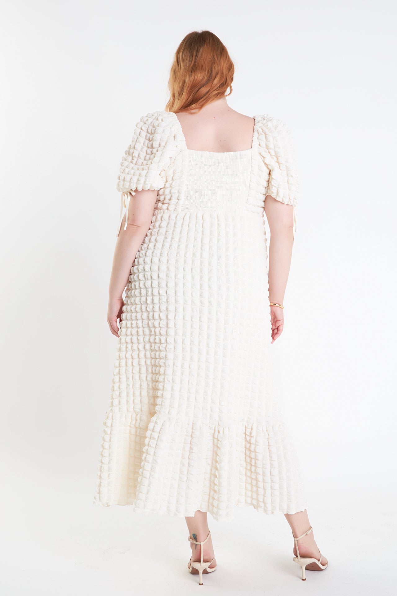 ENDLESS ROSE - Textured Maxi Dress - DRESSES available at Objectrare