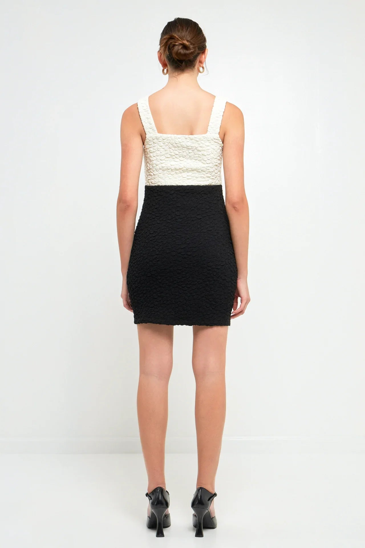 ENDLESS ROSE - Color Block Mini Dress - DRESSES available at Objectrare