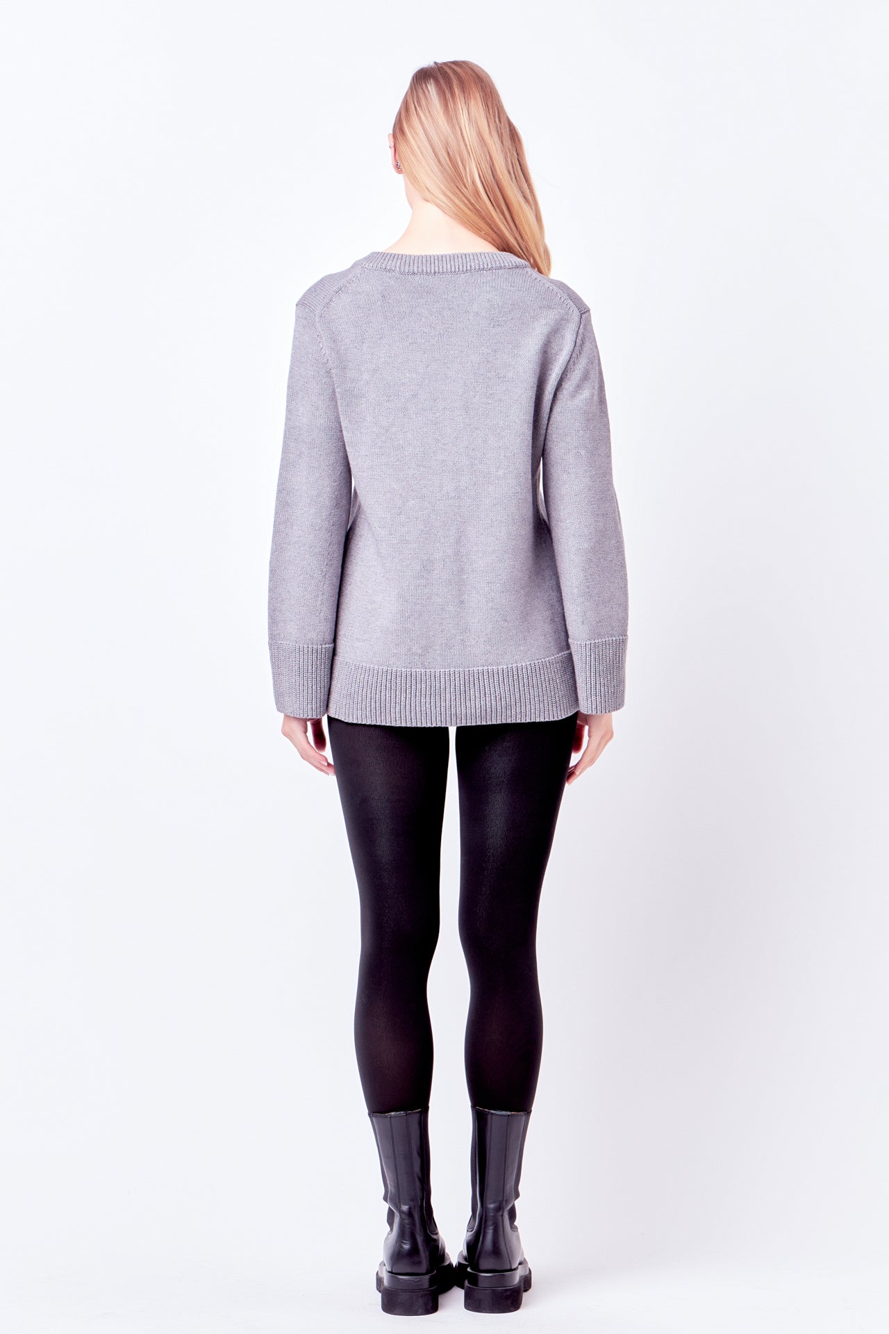 Scoop Neck Cardigan