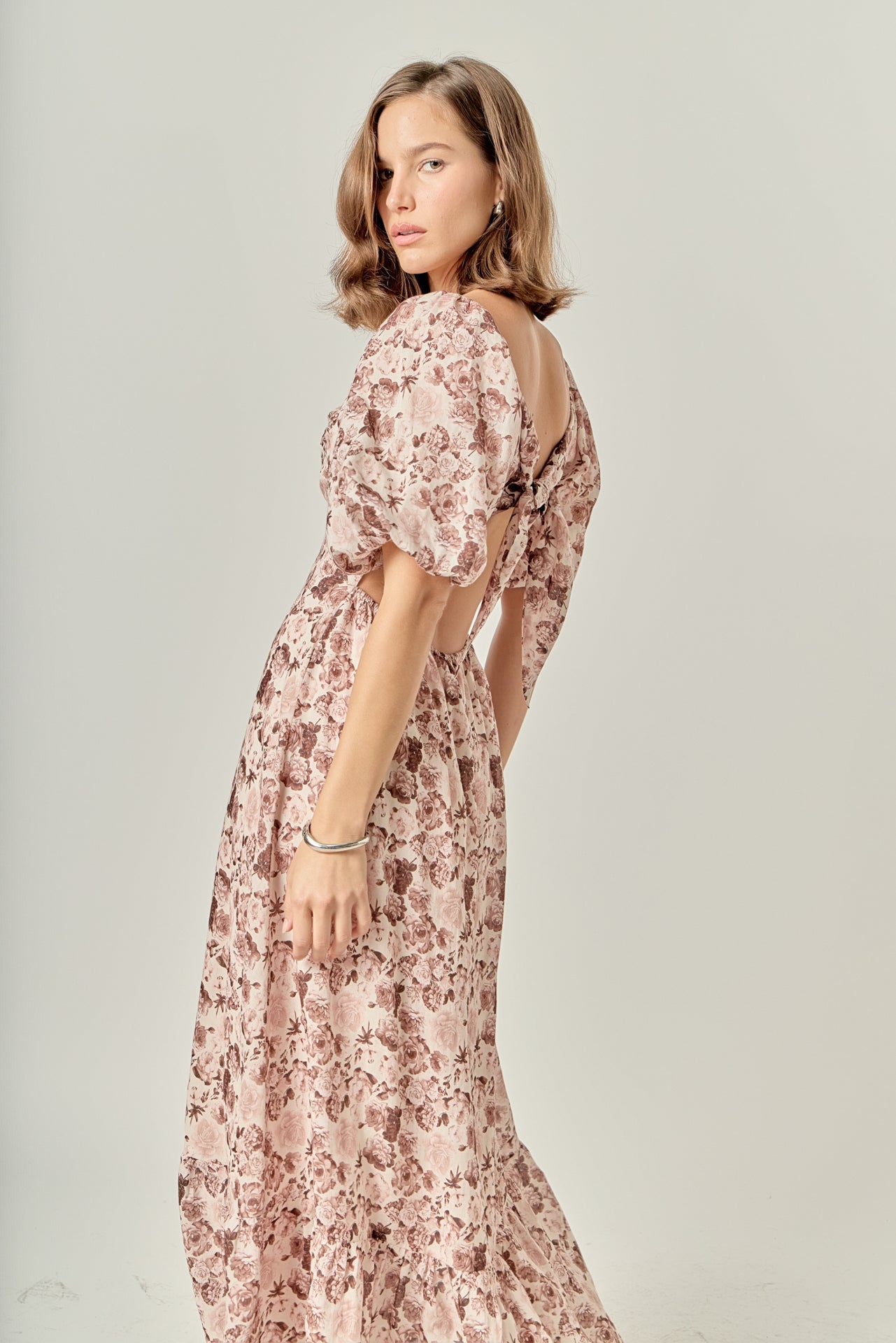ENGLISH FACTORY - Linen Floral Maxi Dress - DRESSES available at Objectrare
