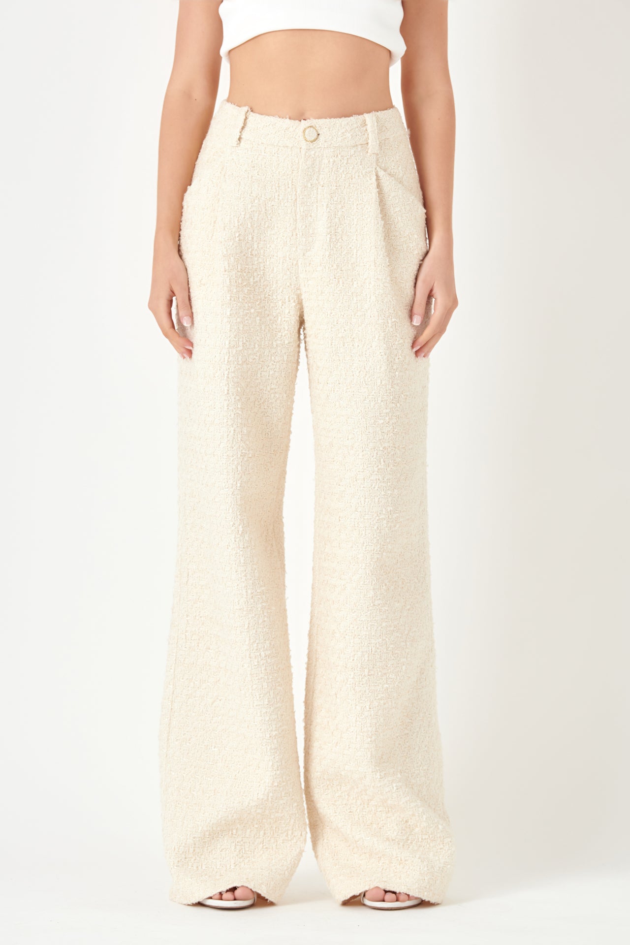 ENGLISH FACTORY - Tweed Trouser Pants - PANTS available at Objectrare