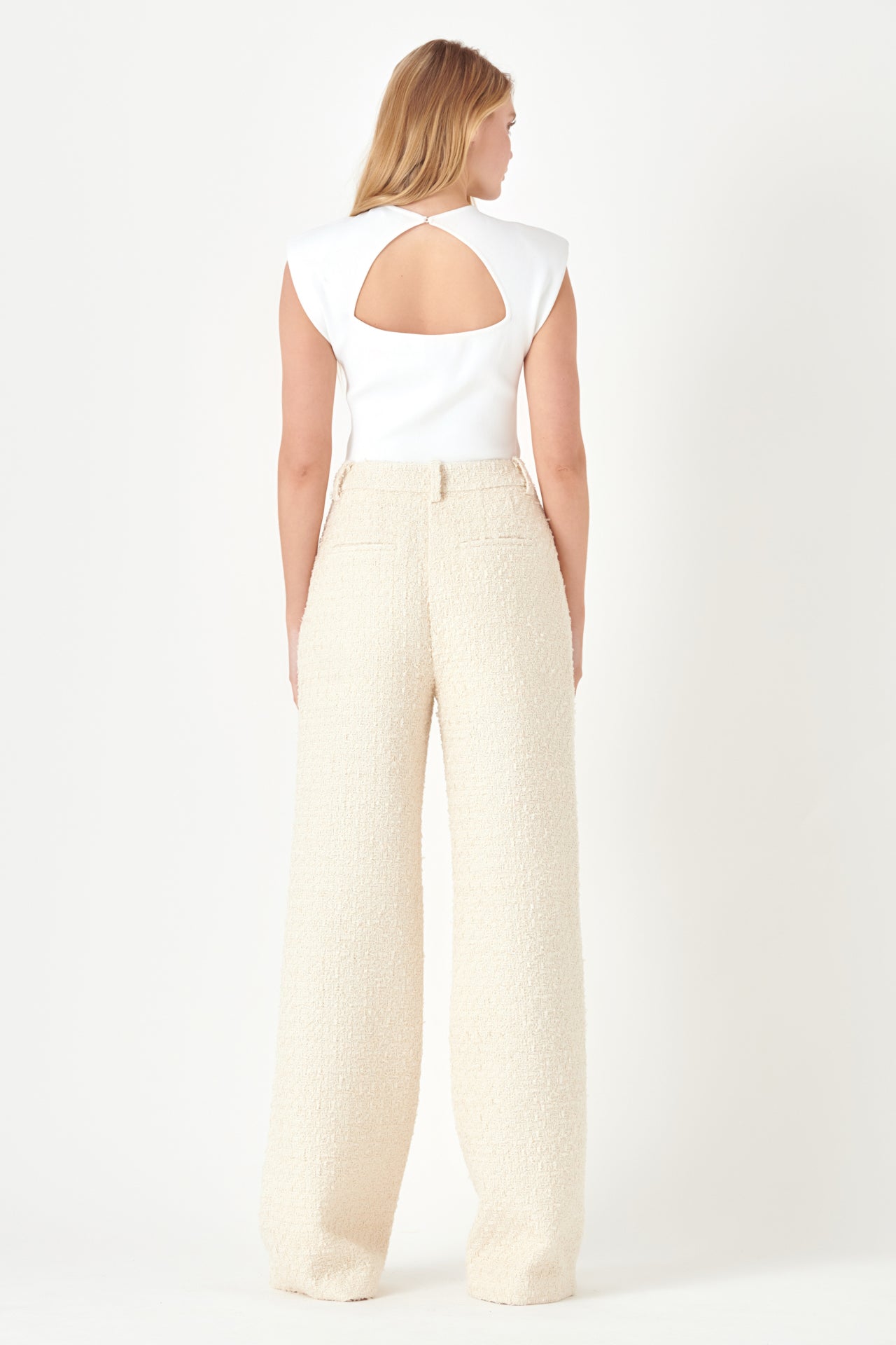 ENGLISH FACTORY - Tweed Trouser Pants - PANTS available at Objectrare