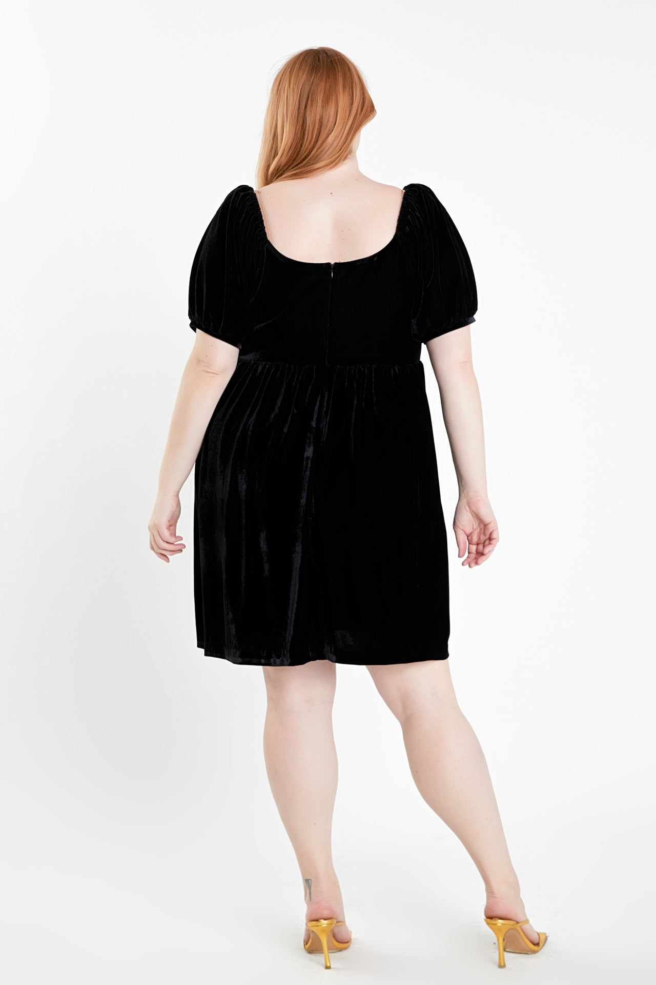 ENGLISH FACTORY - Velvet Scoop Neck Midi Dress - DRESSES available at Objectrare