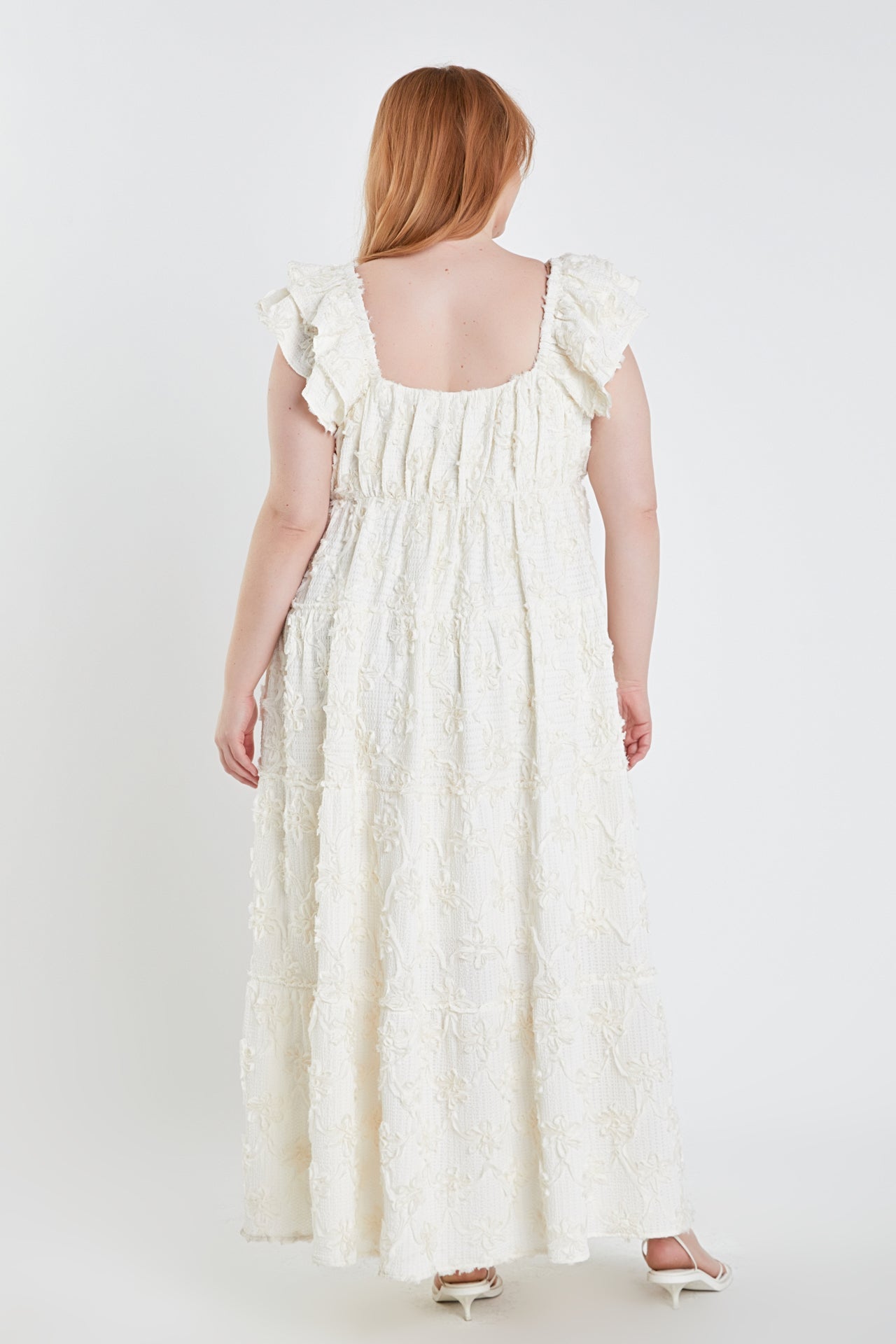 ENGLISH FACTORY - Ribbon Embroidered Maxi Dress - DRESSES available at Objectrare