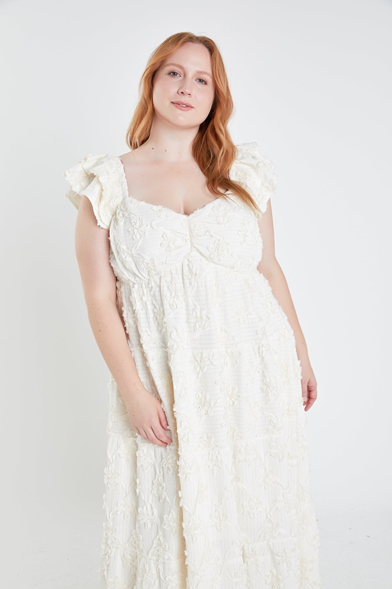 ENGLISH FACTORY - Ribbon Embroidered Maxi Dress - DRESSES available at Objectrare