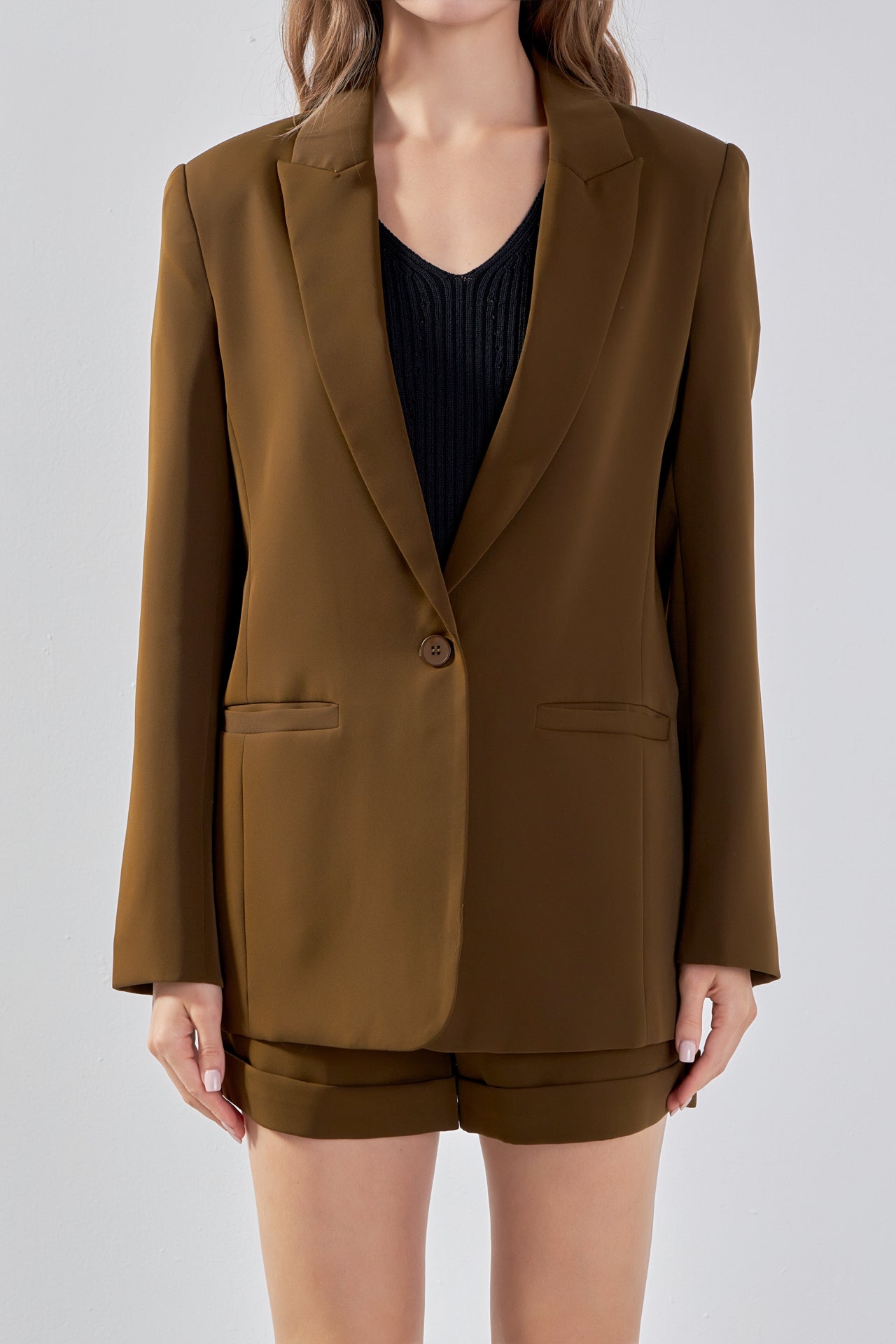 Single-Breasted Blazer