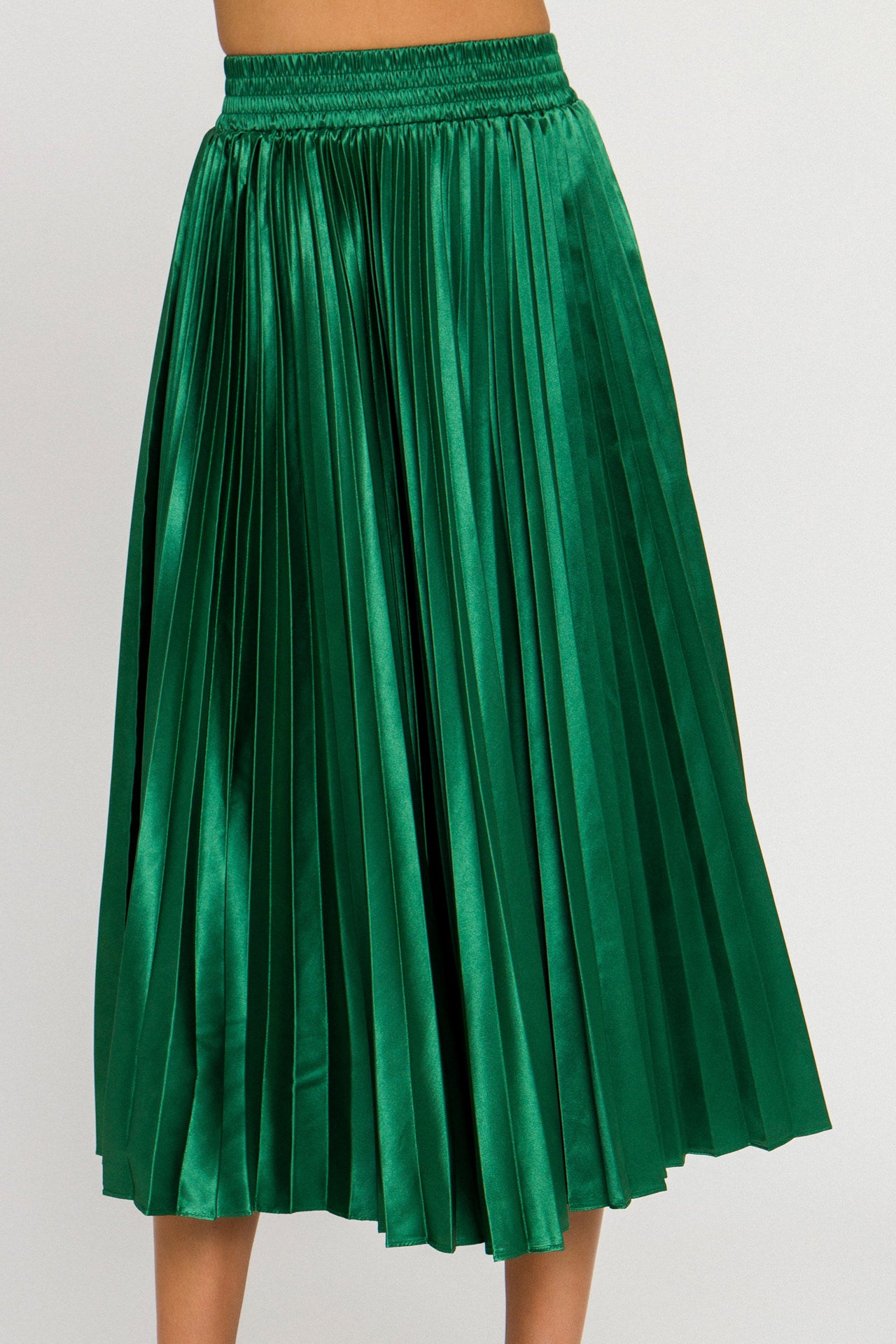 ENDLESS ROSE - Sunburst Pleated Skirt - SKIRTS available at Objectrare