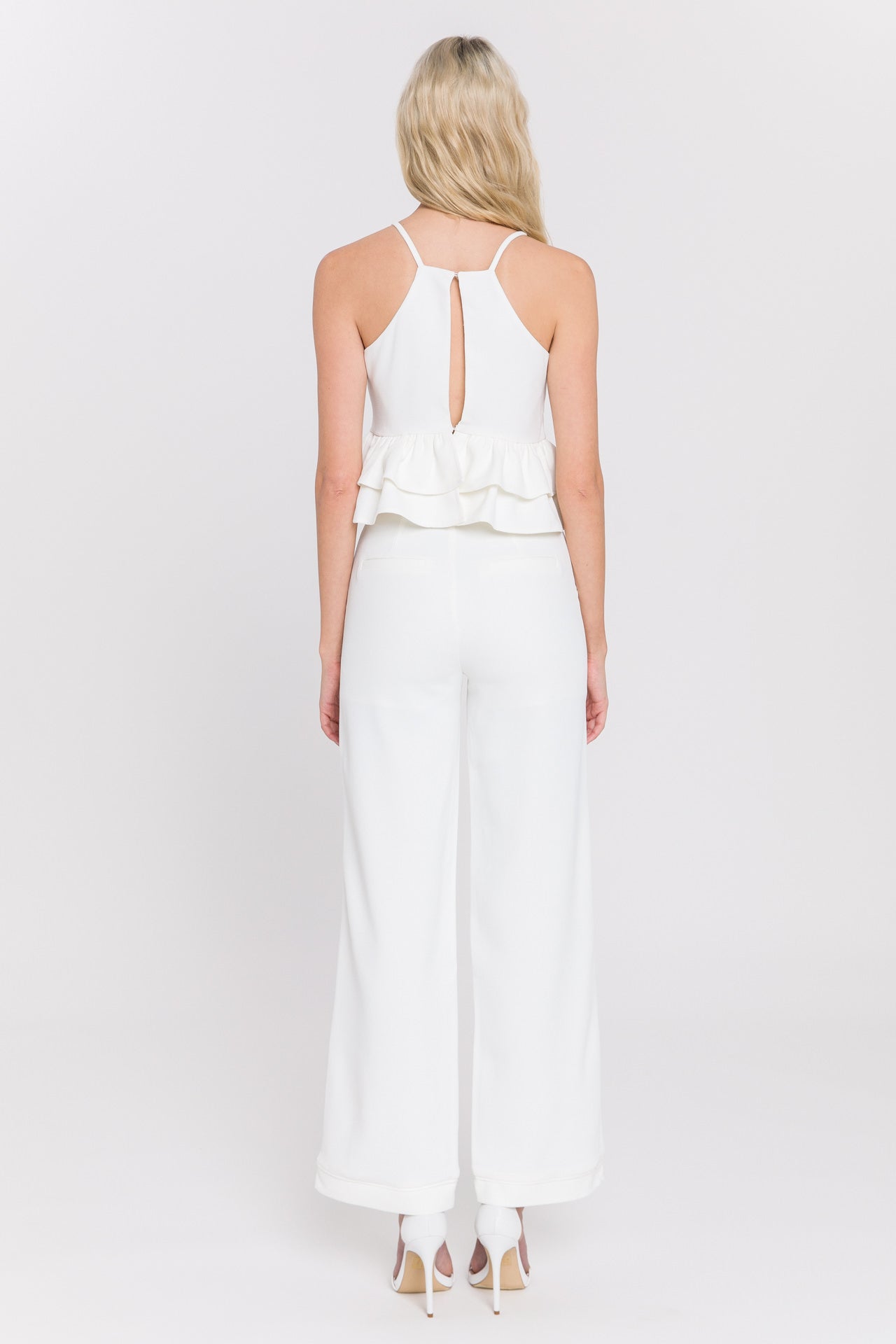 ENDLESS ROSE - Crepe Crop Top - TOPS available at Objectrare