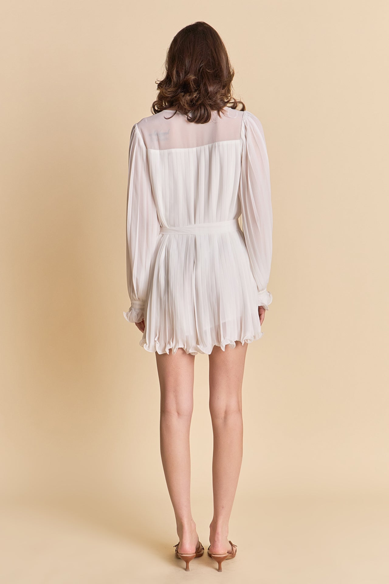 ENDLESS ROSE - Pleated Romper - ROMPERS available at Objectrare